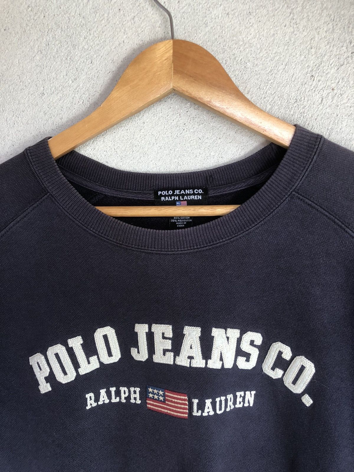 Japanese Brand × Polo Ralph Lauren × Vintage Vintage Y2K Polo Jeans Ralph Lauren Sweatshirt Boxy Size US XL / EU 56 / 4 - 4 Thumbnail