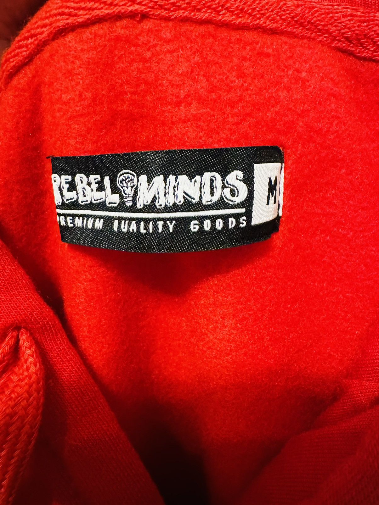 Other Rebel Minds Red Men's Graphic Hoodie Size M Size US M / EU 48-50 / 2 - 4 Thumbnail