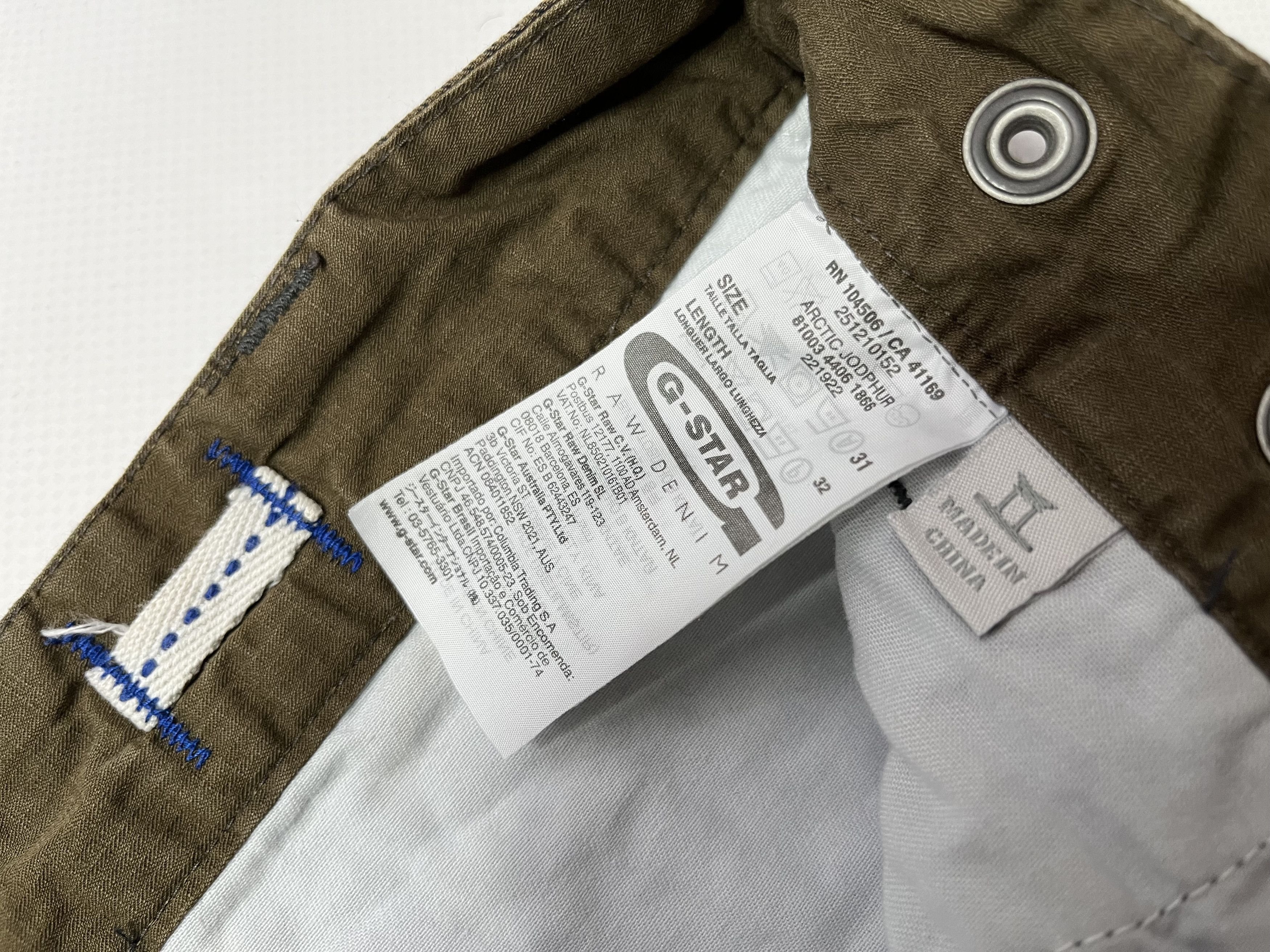 G-Star G Star Raw Arctic Jodphur cargo pant Size US 31 - 10 Thumbnail