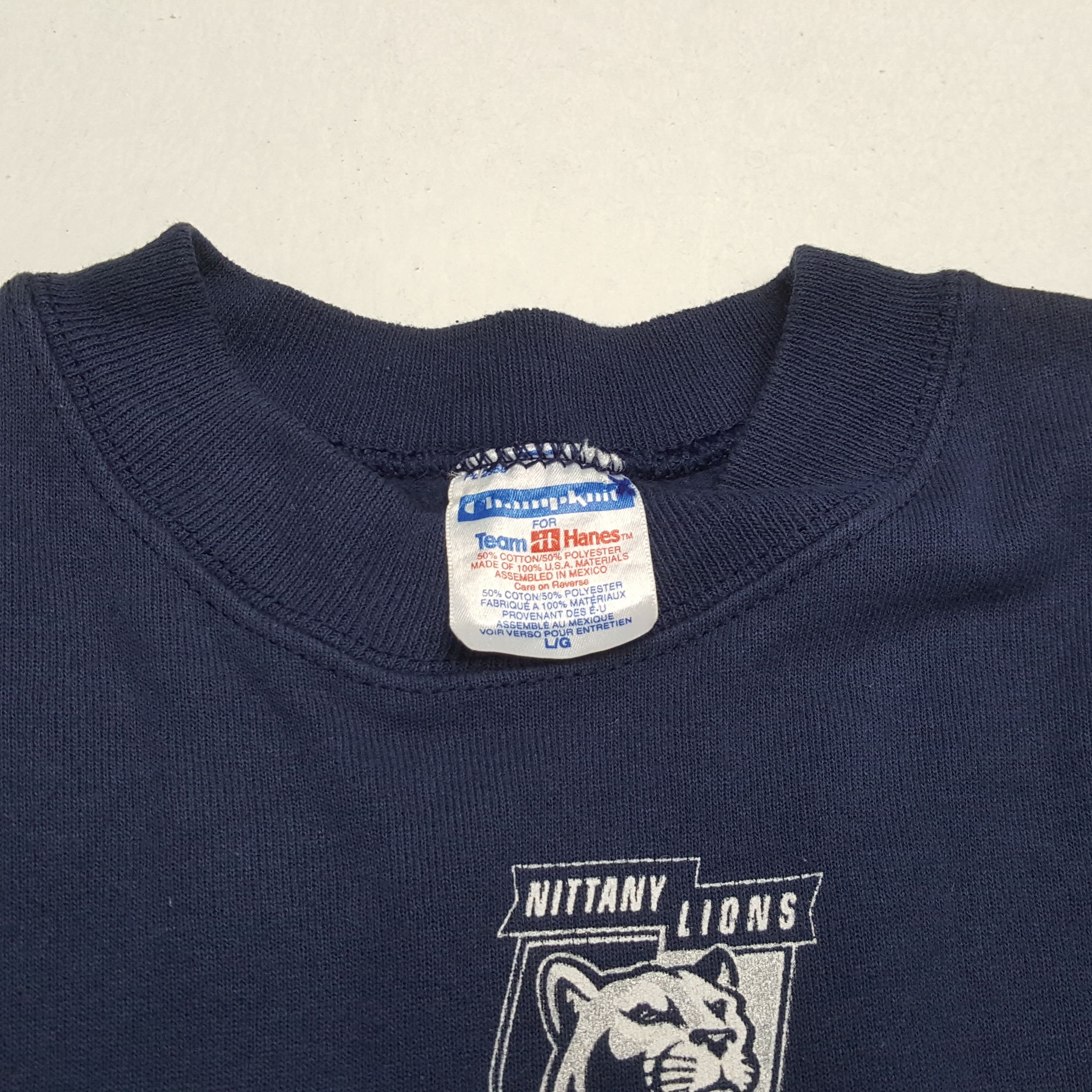 Vintage Vintage NITTANY LIONS PEN STATE NFL Team Sweatshirts Size US L / EU 52-54 / 3 - 8 Thumbnail