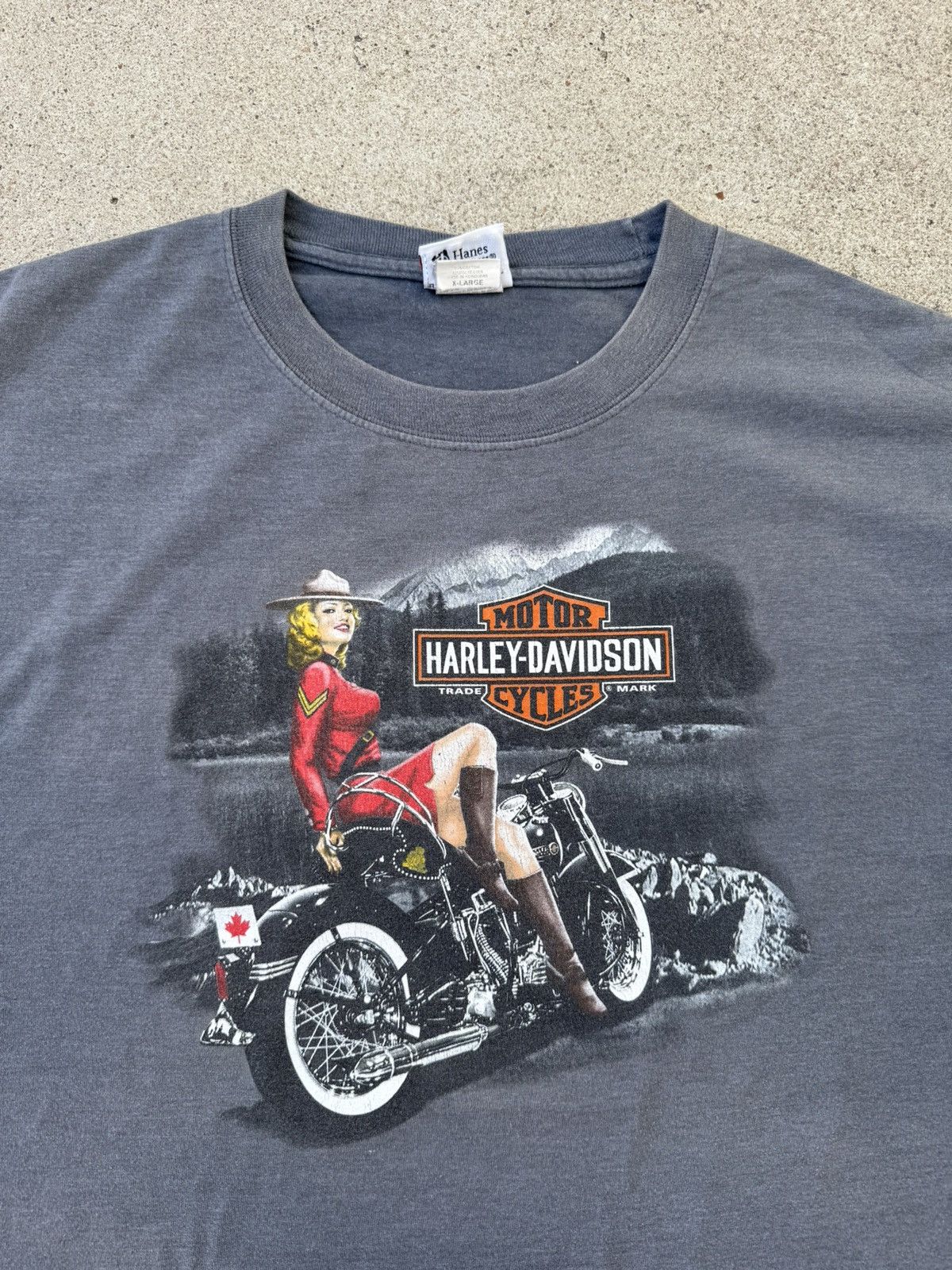 Harley Davidson × Vintage Y2K 00’s Harley Davidson Niagara Falls Canada Graphic Tee XL Size US XL / EU 56 / 4 - 5 Thumbnail