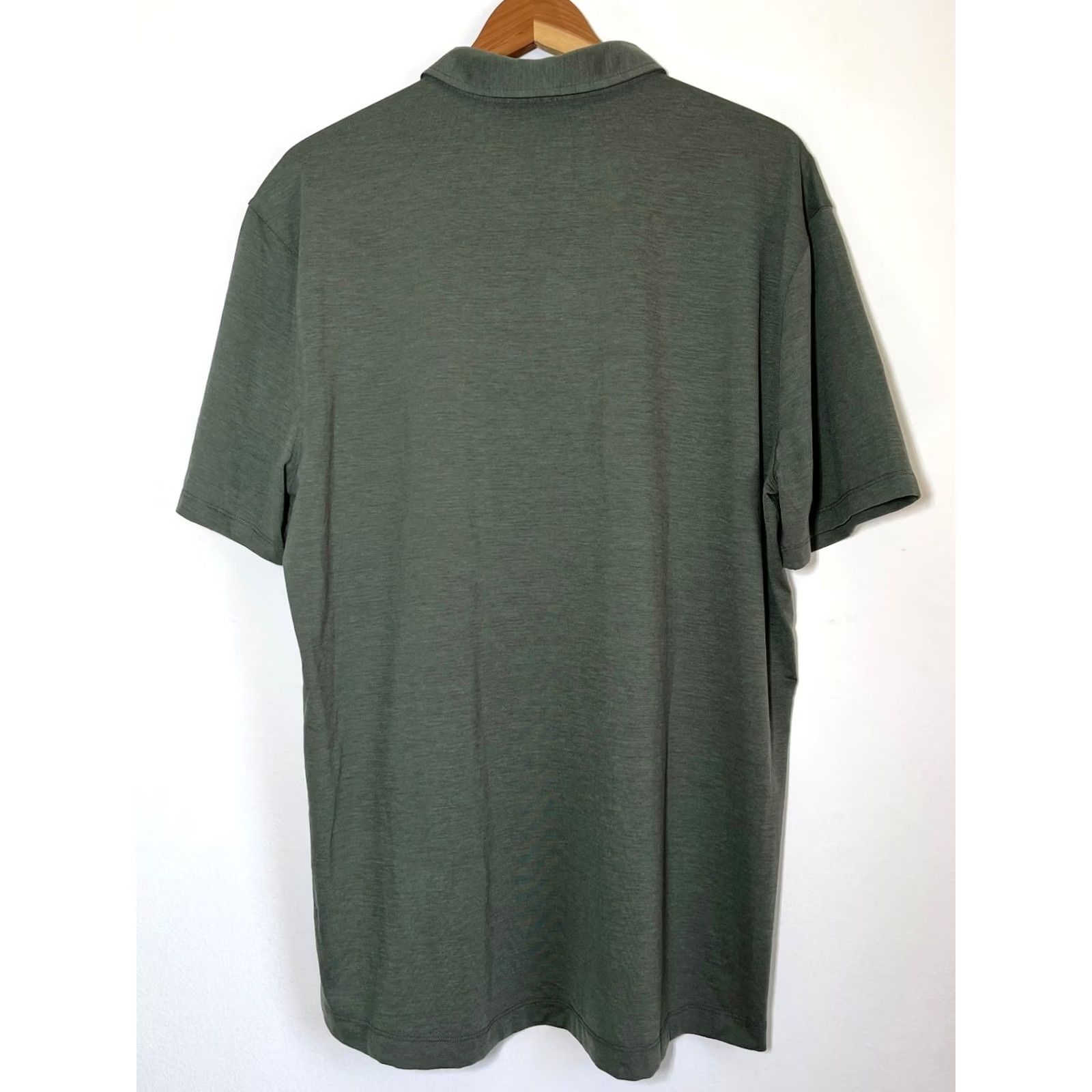Lululemon Lululemon Polo Shirt Men Green XXL Polo Shirt Men Green XXL Size US XXL / EU 58 / 5 - 2 Thumbnail