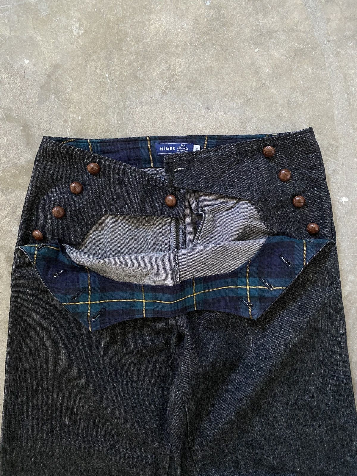 Japanese Brand Nimes Japan Sailor Kapital Style Denim Size US 27 - 10 Thumbnail