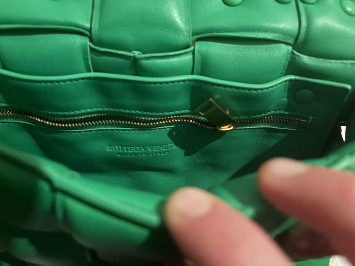 Bottega Veneta Bottega Veneta Green Golden-Chain Casette Size ONE SIZE - 13 Thumbnail
