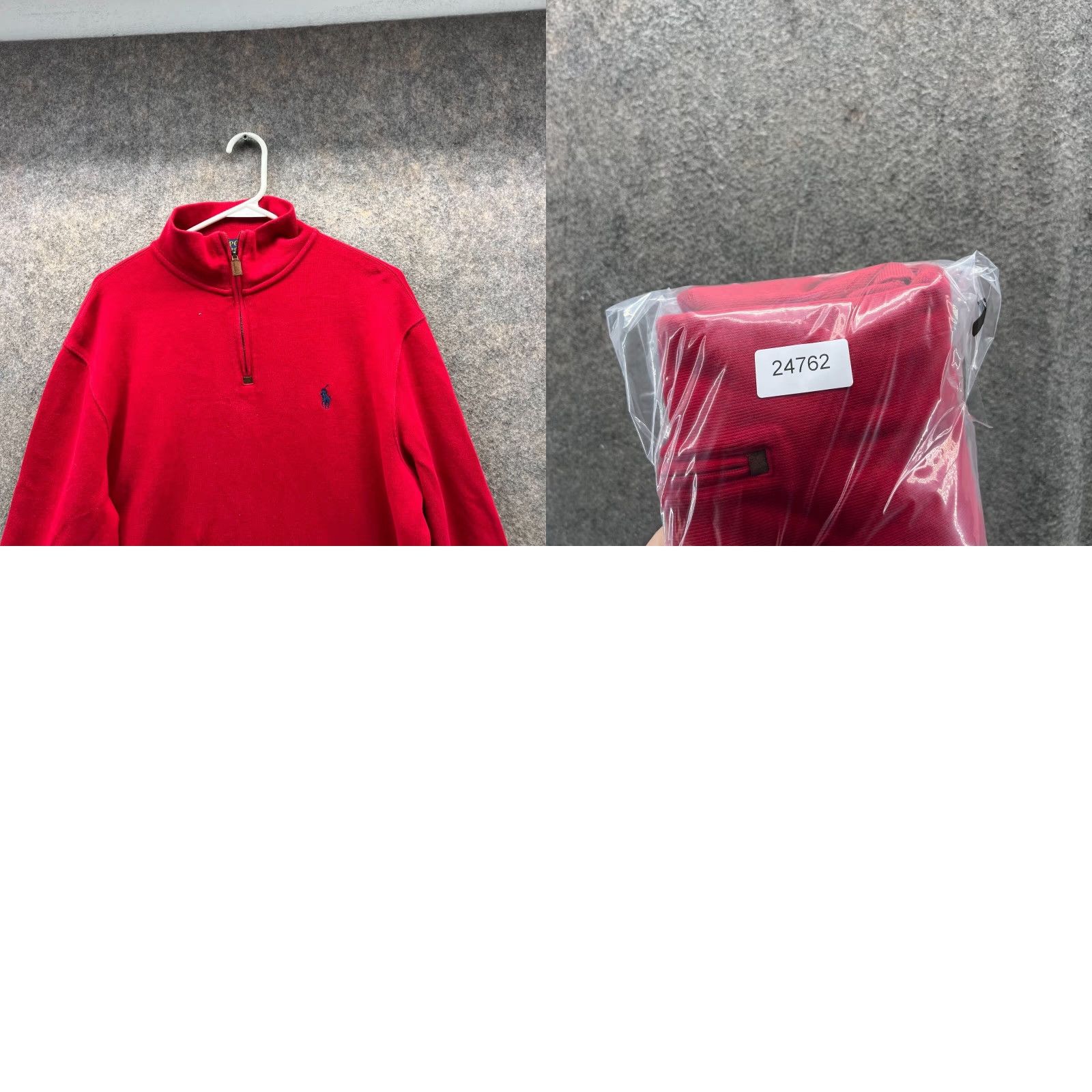 Polo Ralph Lauren VINTAGE Polo Ralph Lauren Sweater Men Medium Red Pullover Fleece Logo Sweatshirt Pony Size US M / EU 48-50 / 2 - 9 Thumbnail