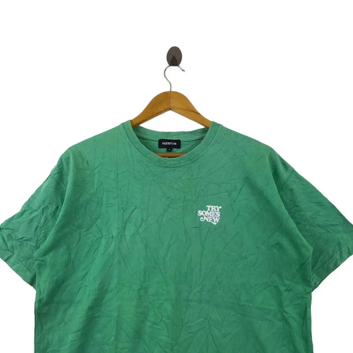 Japanese Brand PAGEBOYLIM PBLIM JAPAN Try Somes New Streetwear Harajuku Tee Size M / US 6-8 / IT 42-44 - 3 Thumbnail