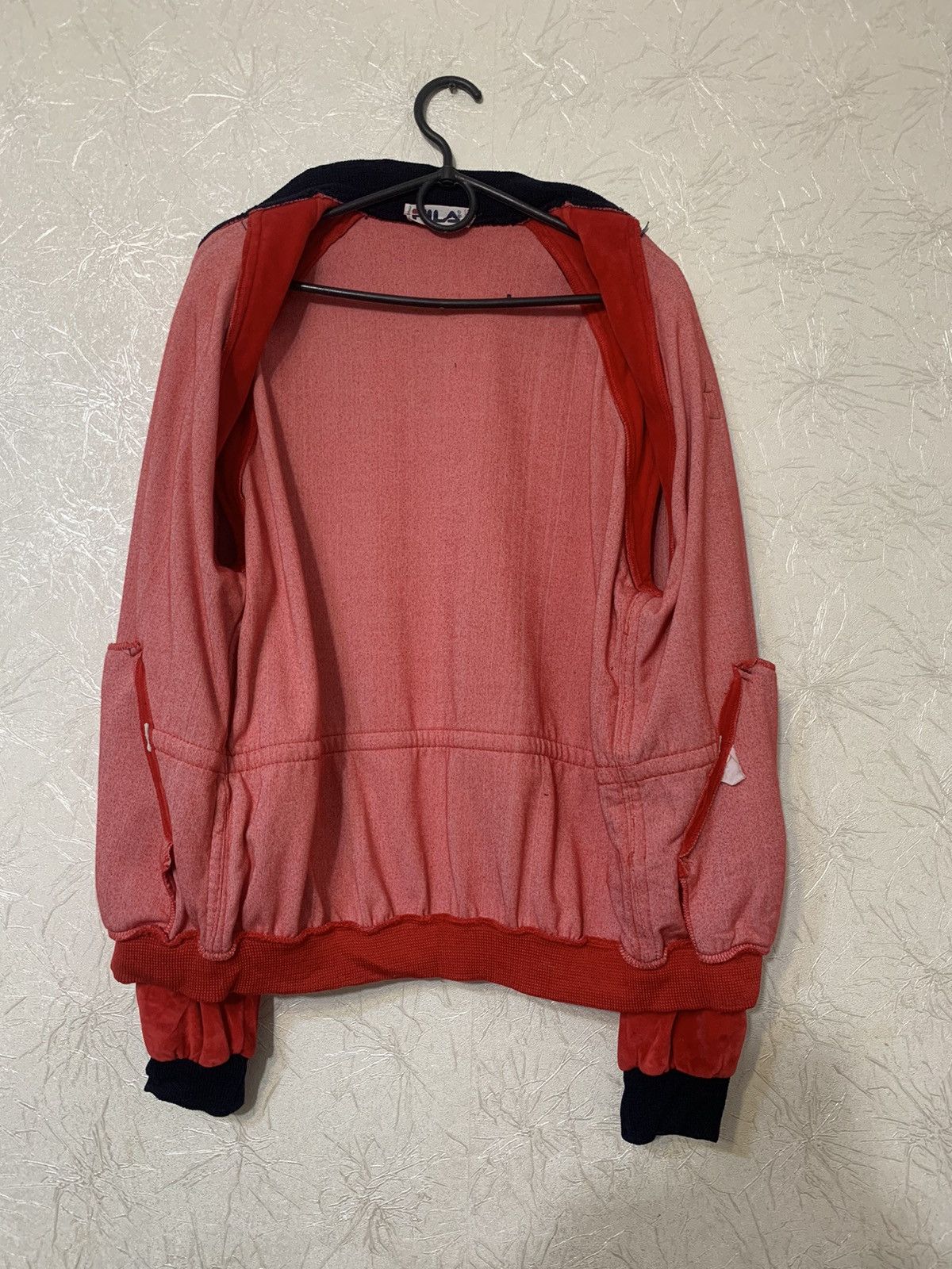 Fila × Vintage Vintage 80’s Rare Fila Tennis Track Zip Velvet Jacket Italy Size US L / EU 52-54 / 3 - 8 Thumbnail