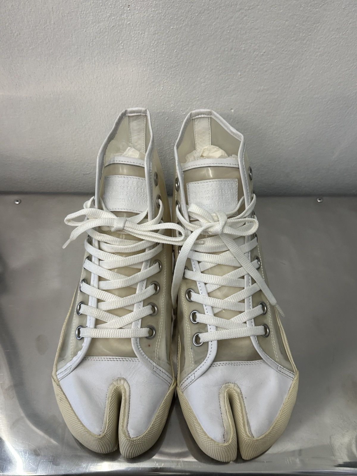 Maison Margiela Maison Margiela Tabi High-top Sneakers Size US 8 / EU 41 - 3 Thumbnail