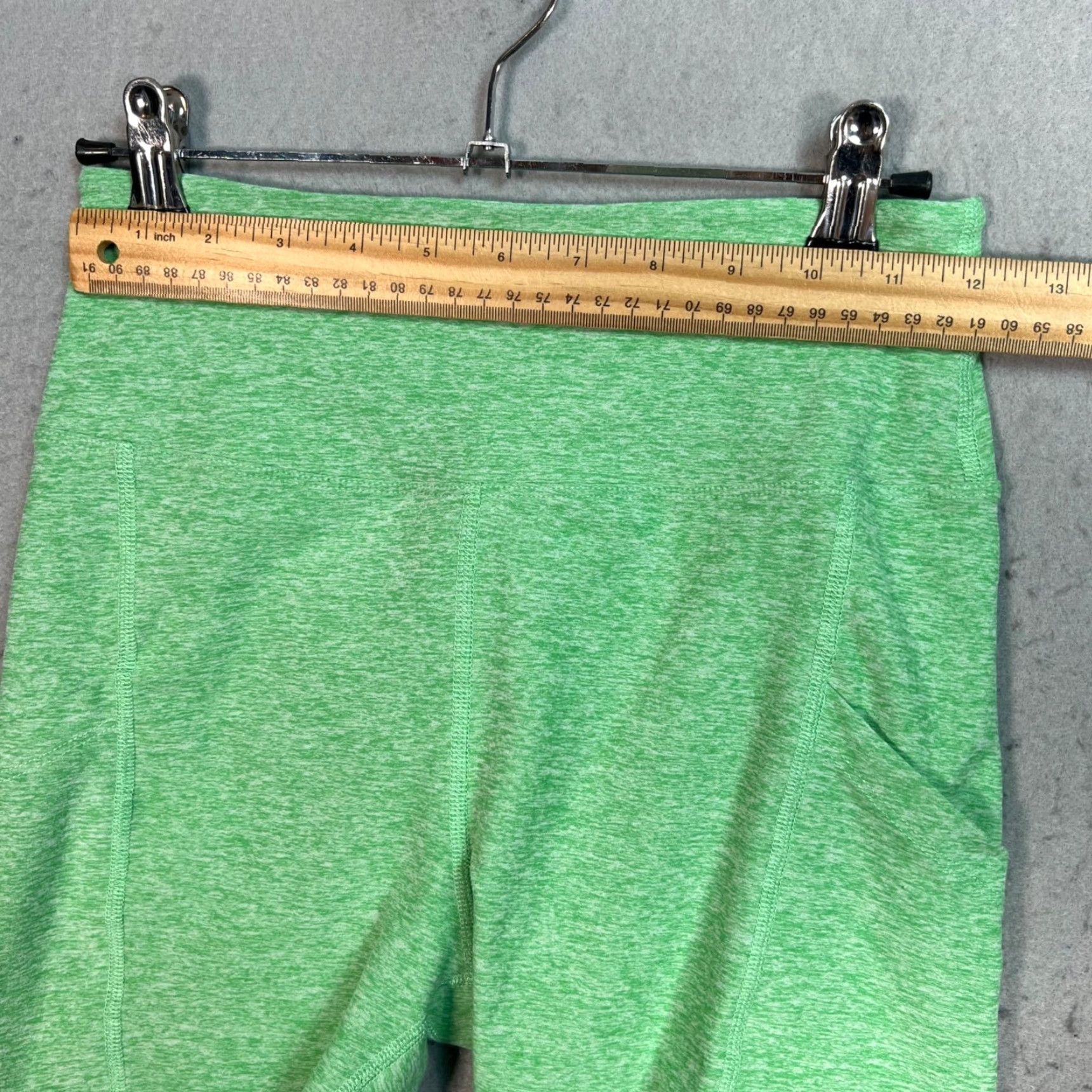 Vintage Year Of Ours Green Heathered Womens Biker Shorts Size Medium Size 32" / US 10 / IT 46 - 5 Thumbnail