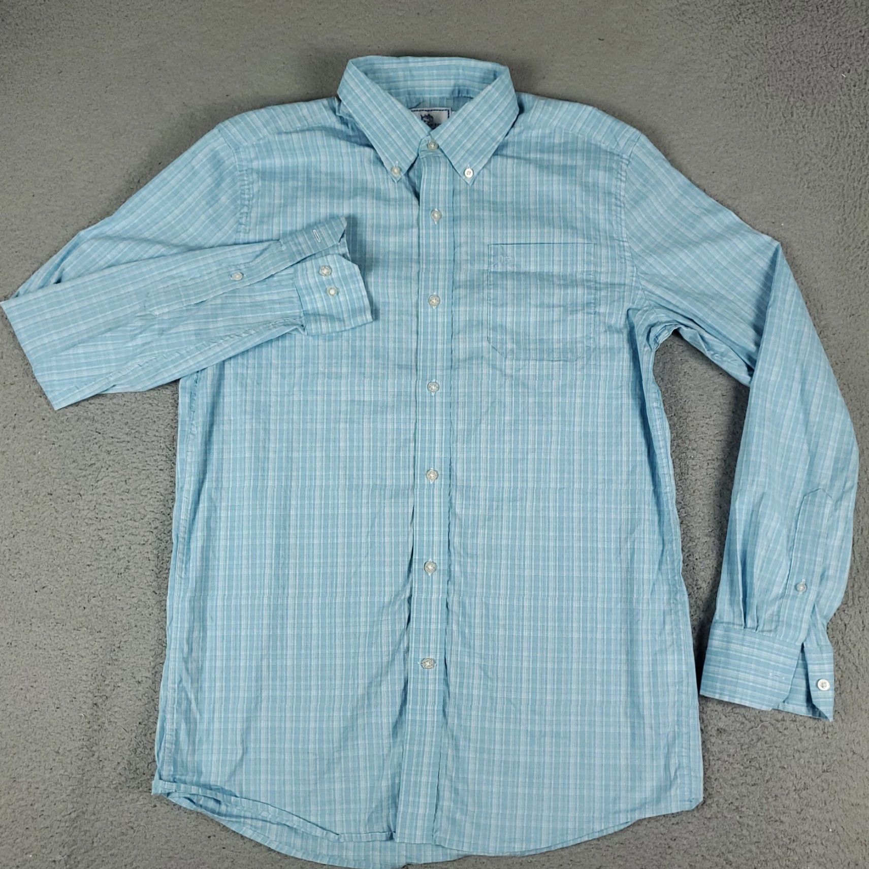 Southern Tide Southern Tide Blue Plaid Button-Up Shirt Mens Medium Long Sleeve Casual Classic Size US M / EU 48-50 / 2 - 2 Thumbnail