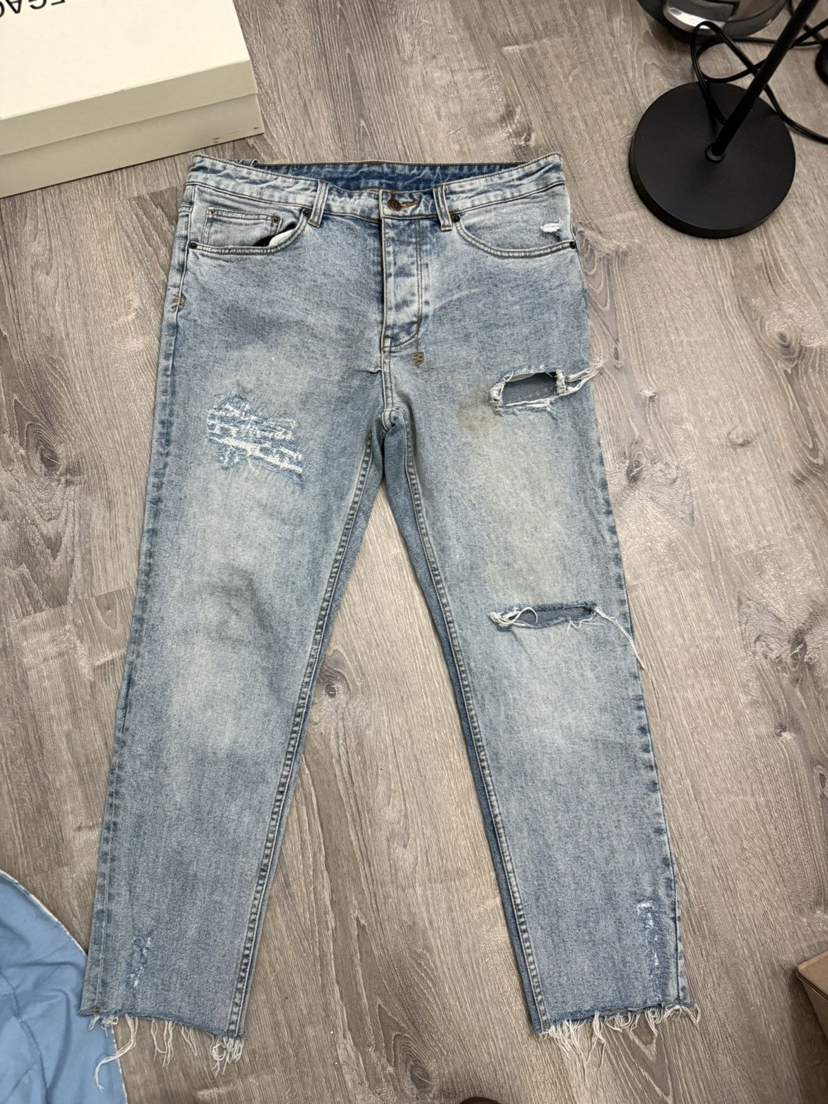 Ksubi Ksubi distressed denim pants Size US 34 / EU 50 - 1 Thumbnail