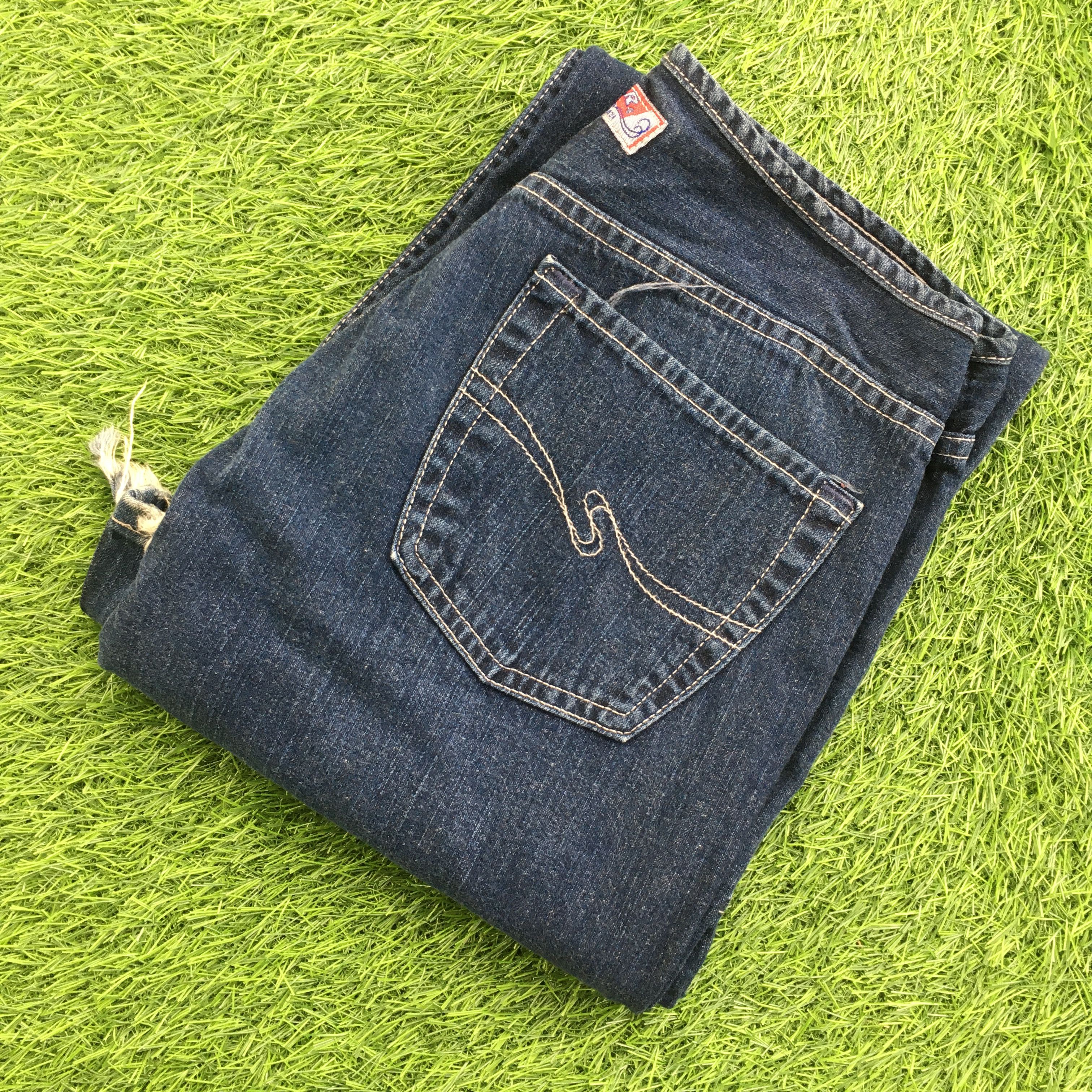 Designer × Silver Jeans Co. Silver Jeans No Waist Flare Jeans D-932 Size 30" / US 8 / IT 44 - 9 Thumbnail