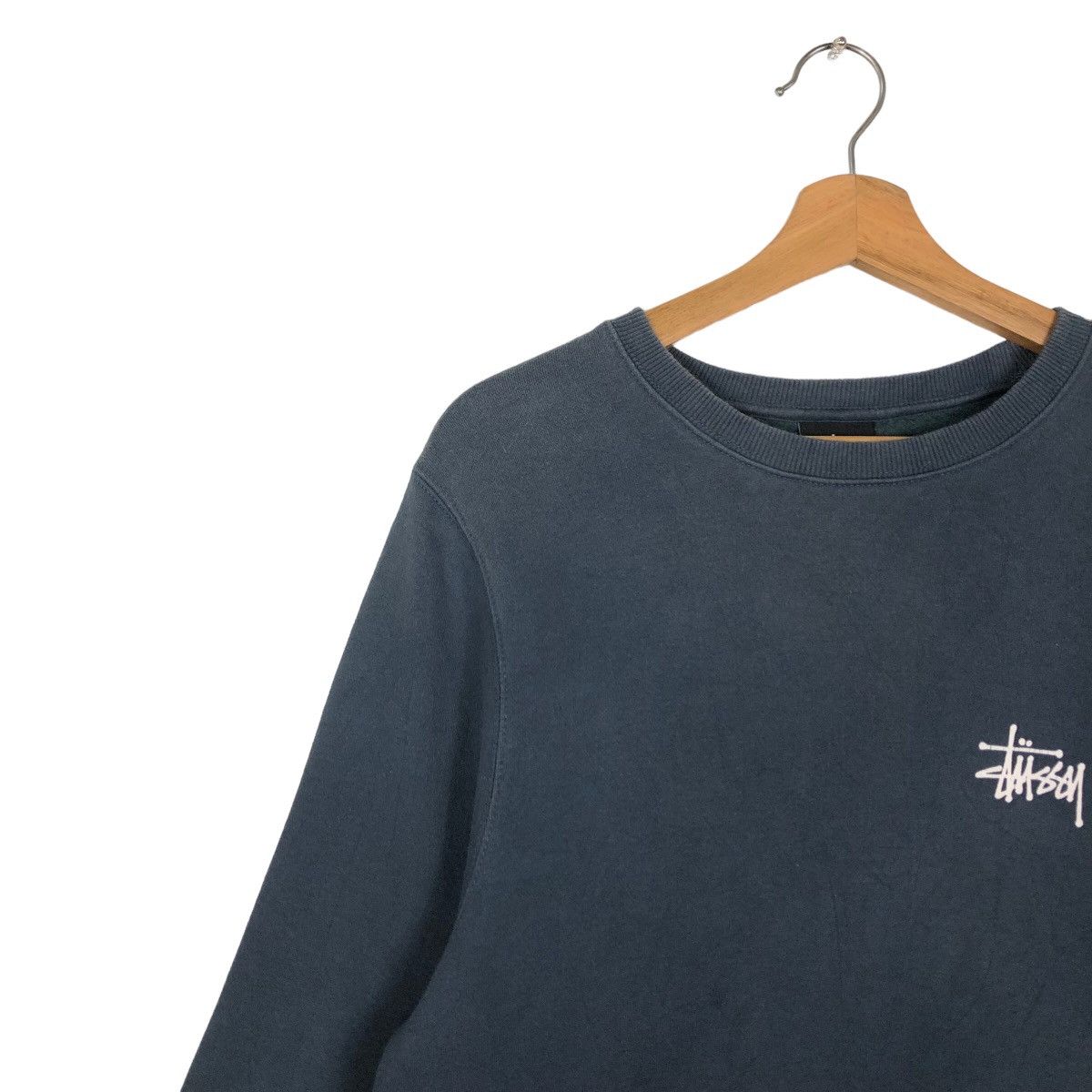 Stussy 🔥90’s Vintage Crewneck Sweatshirt Stussy Big Logo Spell Out Size US S / EU 44-46 / 1 - 7 Thumbnail
