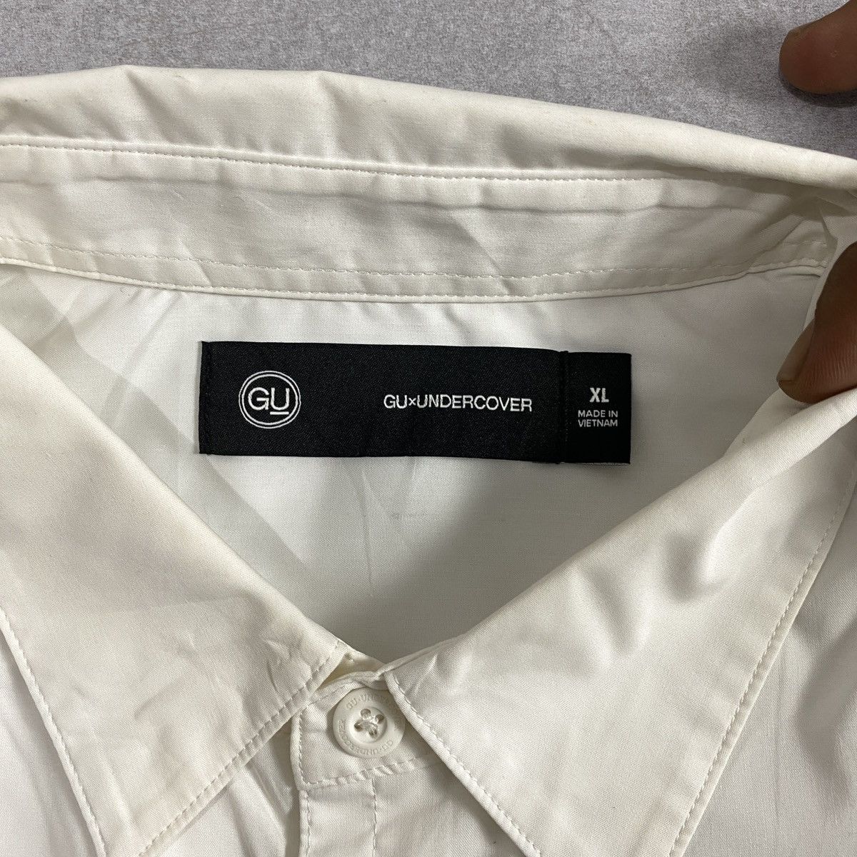 Japanese Brand GU x UNDERCOVER Button Up Shirt Zip Pocket Size US XL / EU 56 / 4 - 4 Thumbnail