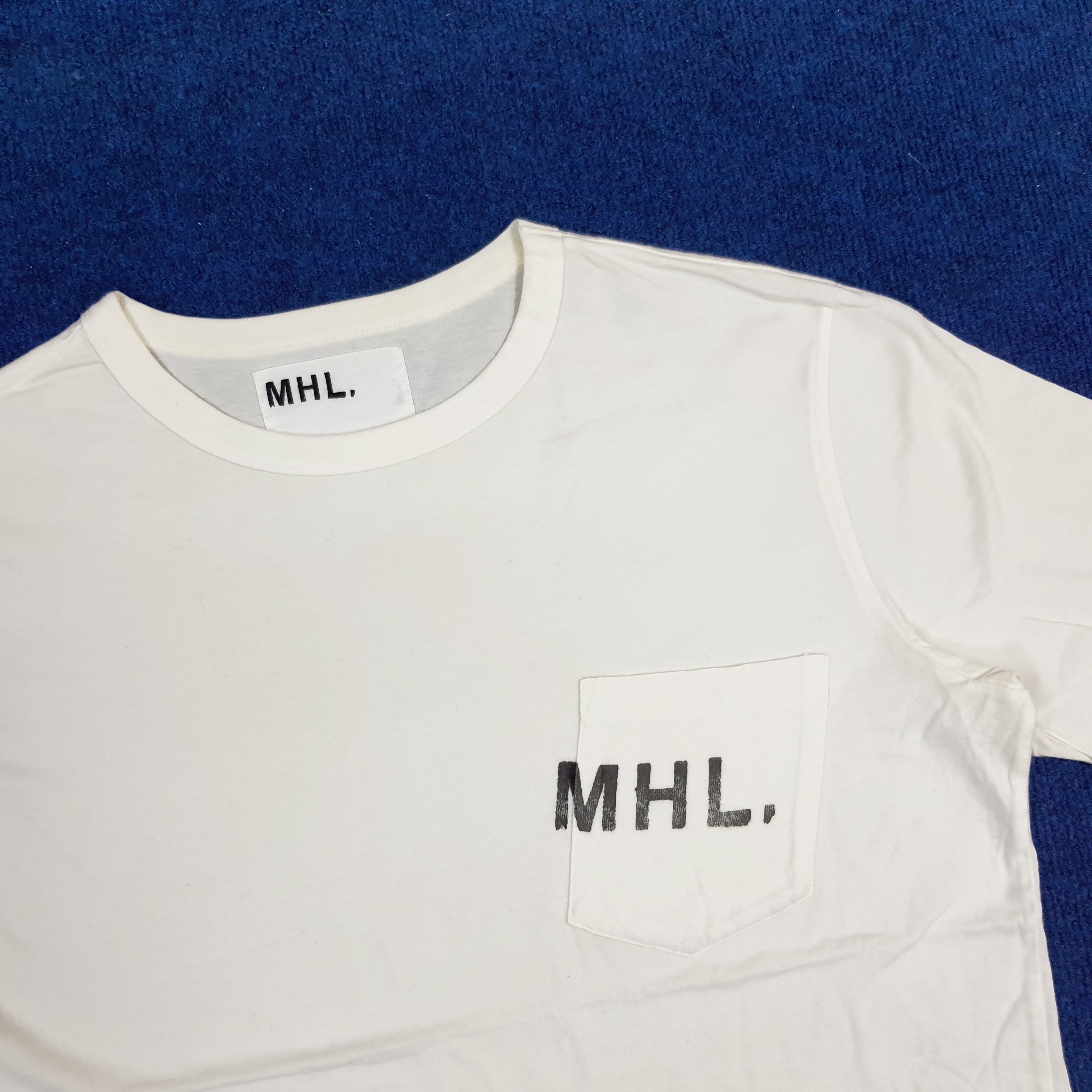 Margaret Howell × Vintage Vintage MHL Margaret Howell Pocket Tee Tshirt Size US M / EU 48-50 / 2 - 2 Thumbnail