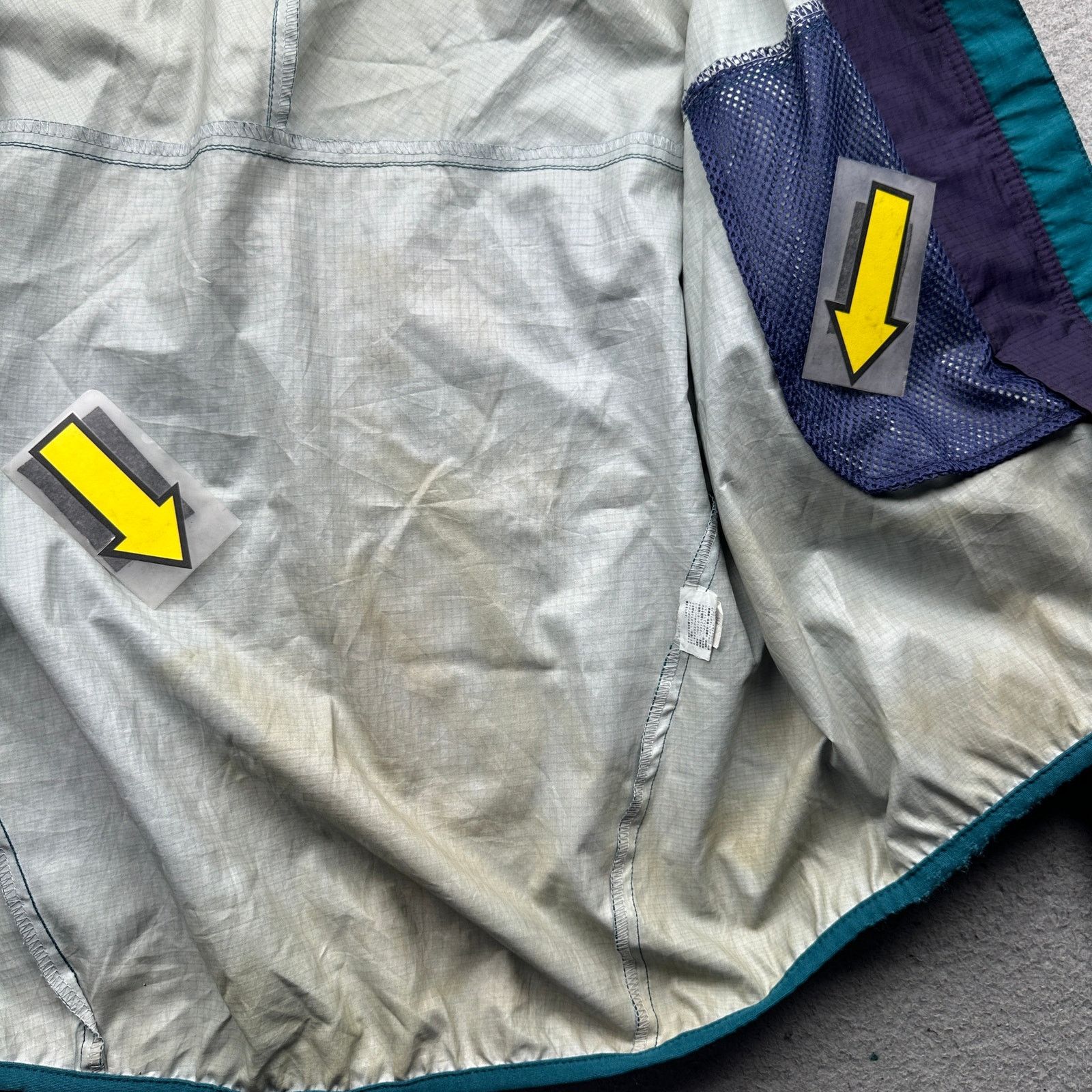 Patagonia Vintage 1996 Patagonia Ripstop Jacket Womens Large Blue Size L / US 10 / IT 46 - 7 Thumbnail