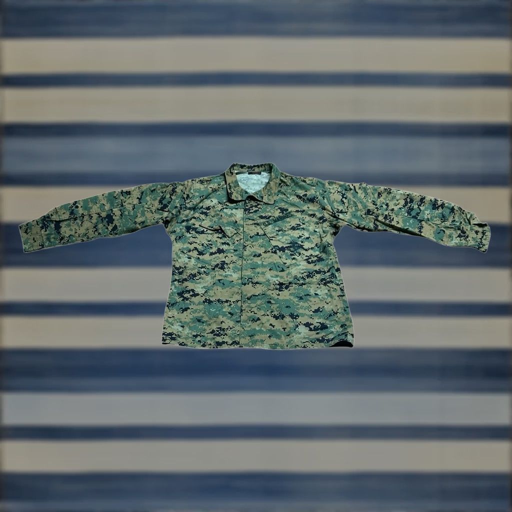 Vintage VINTAGE U.S. Marines Digital Camo Button Down Shirt Mens Medium Regular Long Sleeve Size US M / EU 48-50 / 2 - 1 Thumbnail