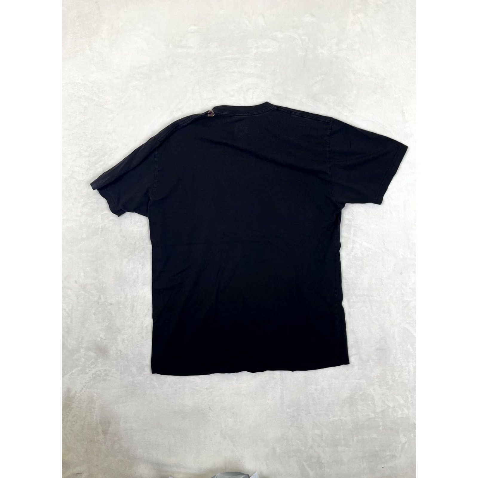 Vintage VINTAGE Las Vegas T-Shirt Mens Large Time To Play Black Casino Gambling Shirt Crew Neck Short Sleeve Graphic Print, Las Vegas, Casino, Gambling, 90s Size US L / EU 52-54 / 3 - 7 Thumbnail