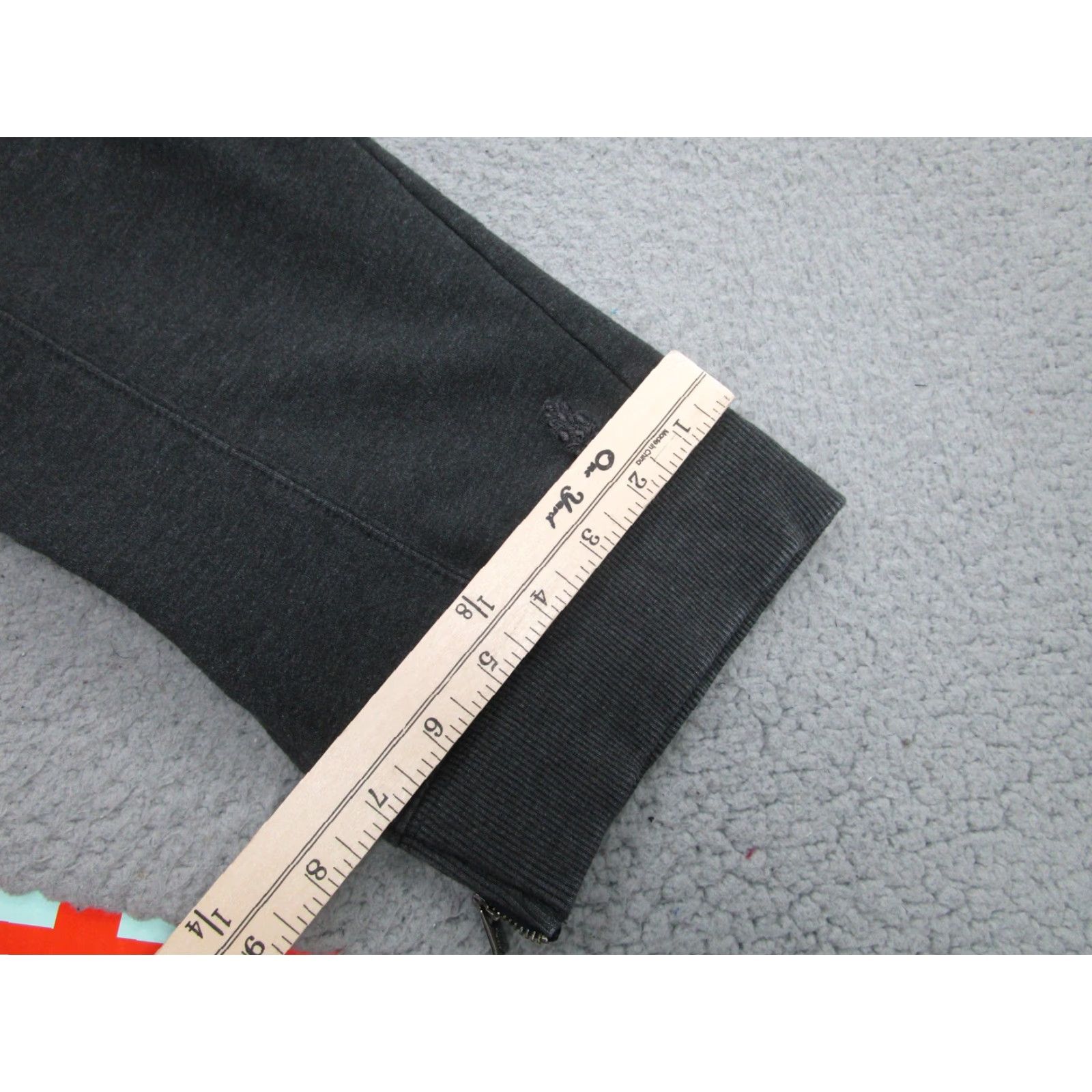 Free People Free People Movement Jogger Pants Womens Small Gray Fleece Zip Hem Sweatpants Size 28" / US 6 / IT 42 - 5 Thumbnail