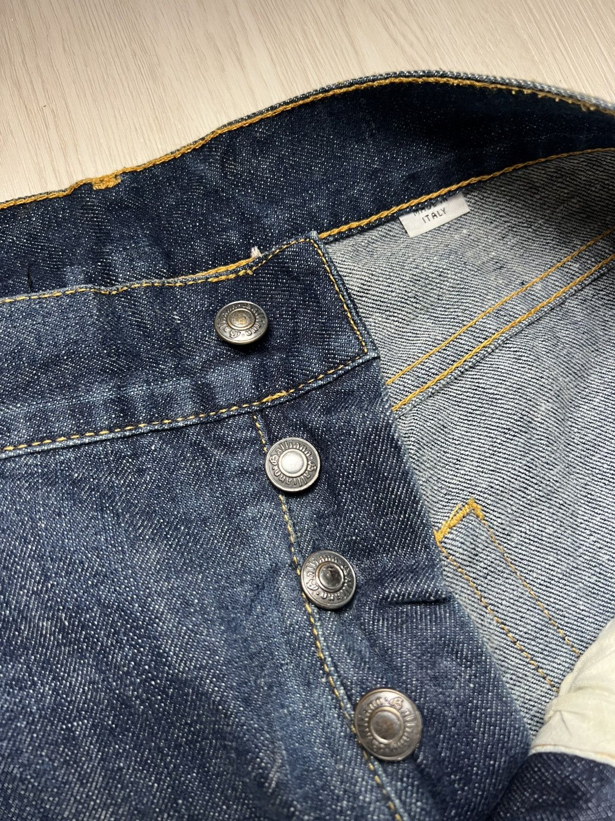 John Galliano John Galliano Horseshoe Pocket And Hidden Pocket Denim Size US 34 / EU 50 - 6 Thumbnail