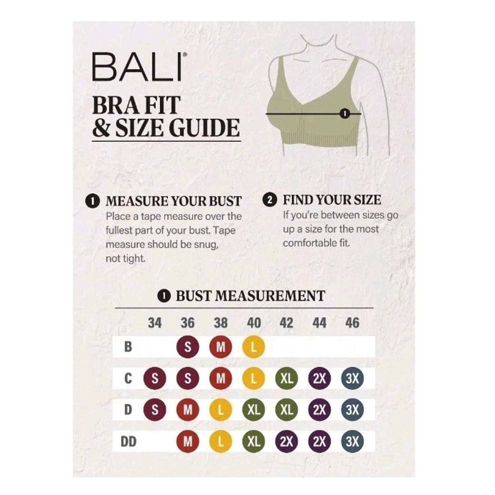 Other BALI Bra Women's Size XL Pink Lace Comfort Wireless Lined Size ONE SIZE - 6 Thumbnail