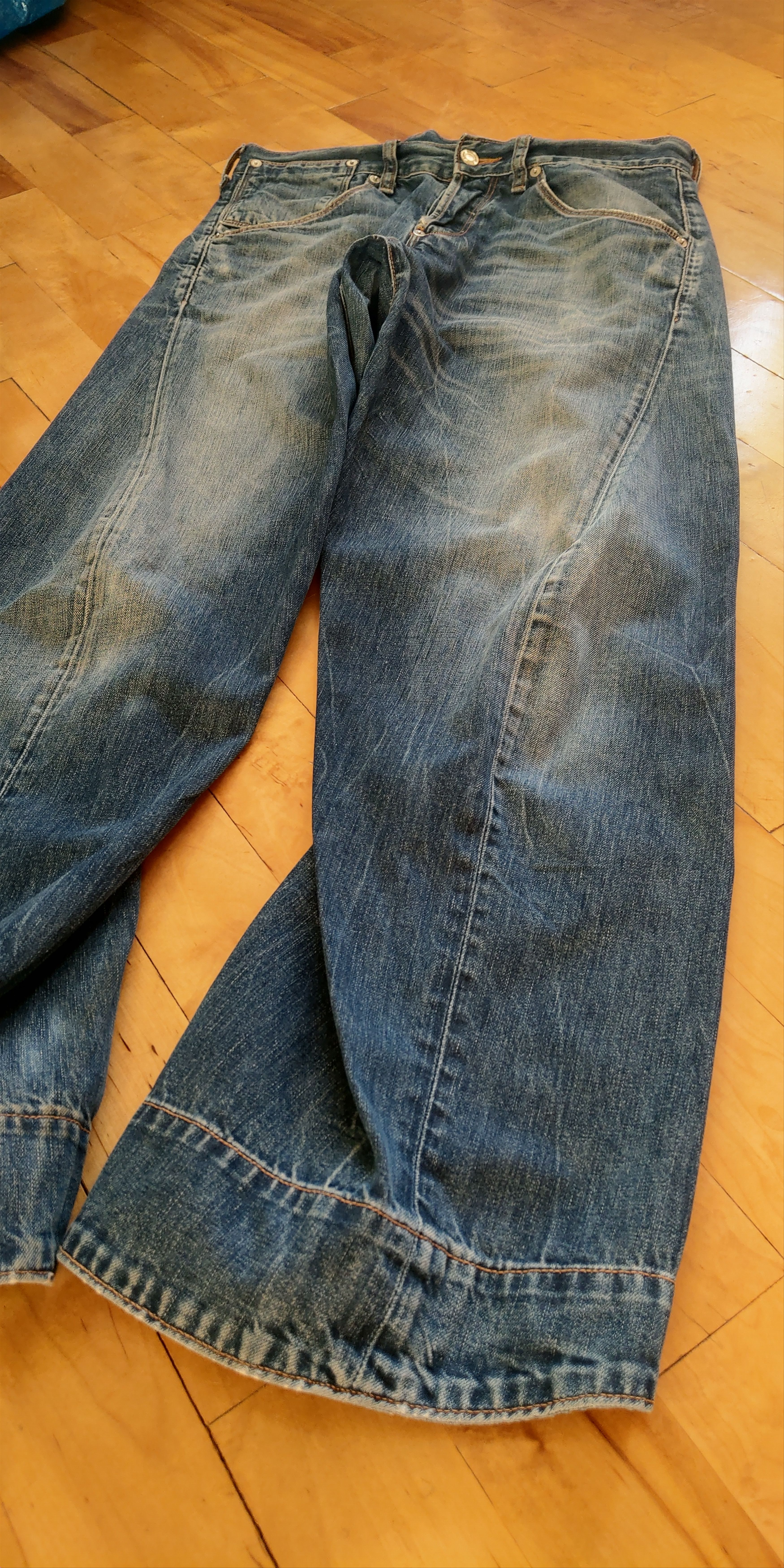 Levi's Levis ENGINEERED Flared Pants Reconstructed Baggy y2k opium Size US 31 - 2 Thumbnail