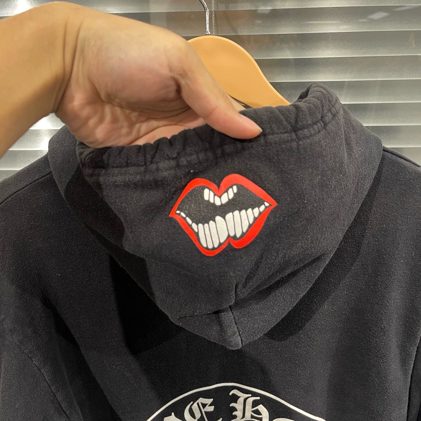 Chrome Hearts Chrome Hearts MattyBoy Red Lips Hoodie Black M Size US M / EU 48-50 / 2 - 6 Thumbnail