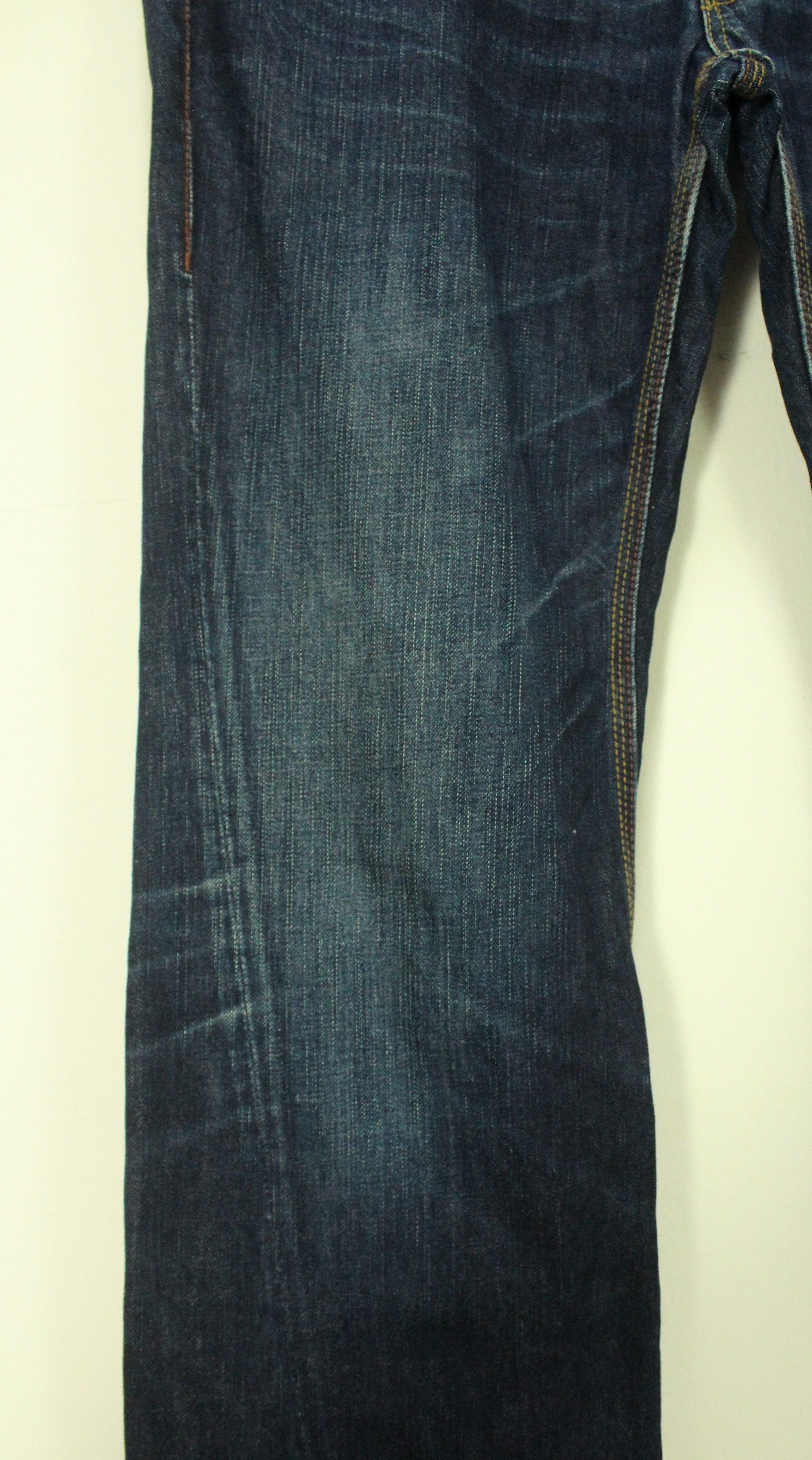 Japanese Brand Leather Pocket Laced Spiral Cut NICOLE CLUB FOR MEN Denim Size US 34 / EU 50 - 8 Thumbnail