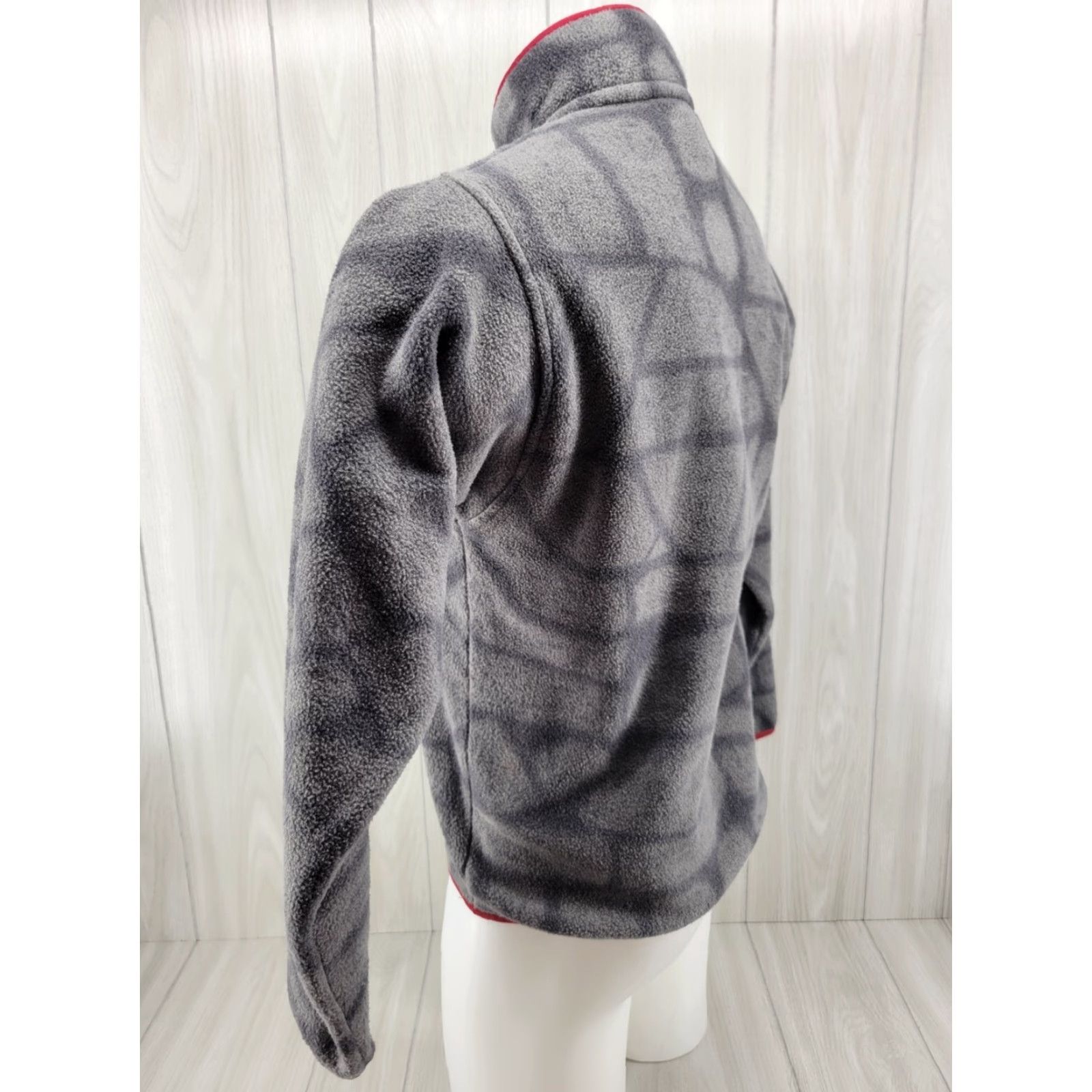 Patagonia Patagonia Mens Synchilla Snap T Fleece Pullover Tribal Aztec Gray XS Pullover Fleece Size US XS / EU 42 / 0 - 7 Thumbnail