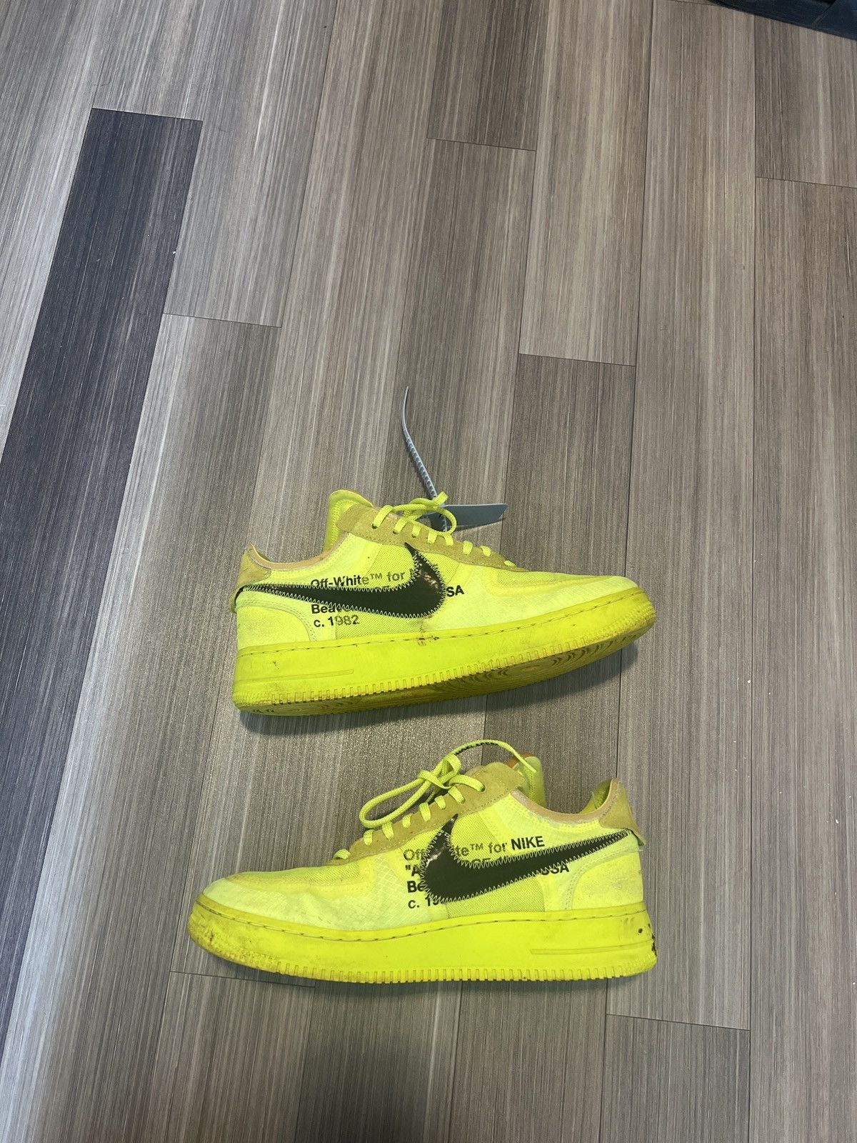 Nike × Off-White Nike x Off-White Air Force 1 Low Volt Size US 10.5 / EU 43-44 - 1 Thumbnail