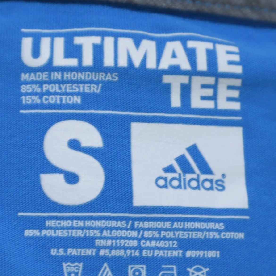 Adidas Adidas Run Wild Cheetah Fill Solid V-Neck T-Shirt Blue Women’s S Shirt Women S V-Neck Blue Adidas Run Wild Cheetah Fill Solid T-Shirt Size S / US 4 / IT 40 - 5 Thumbnail