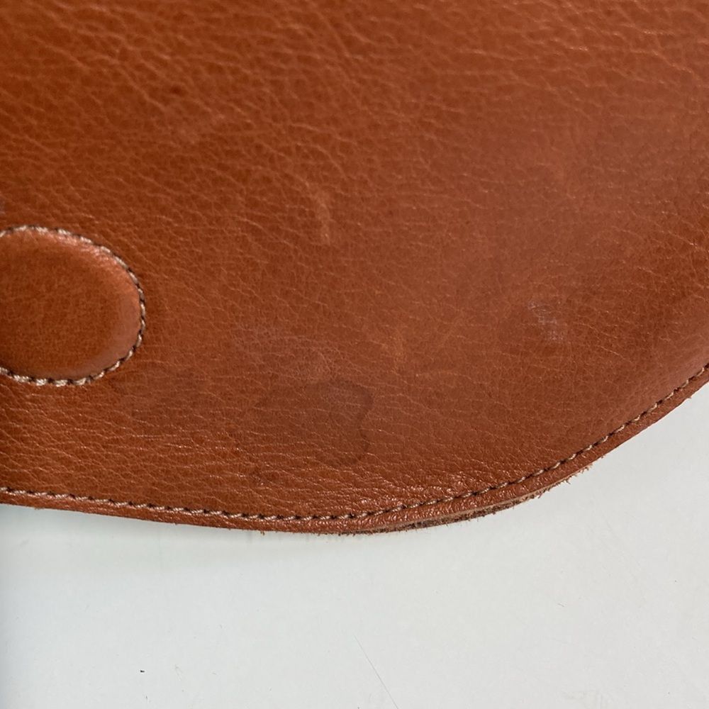 Molly Goddard Molly G Clementine Crossbody Whiskey Colored Saddle Leather Size ONE SIZE - 11 Thumbnail