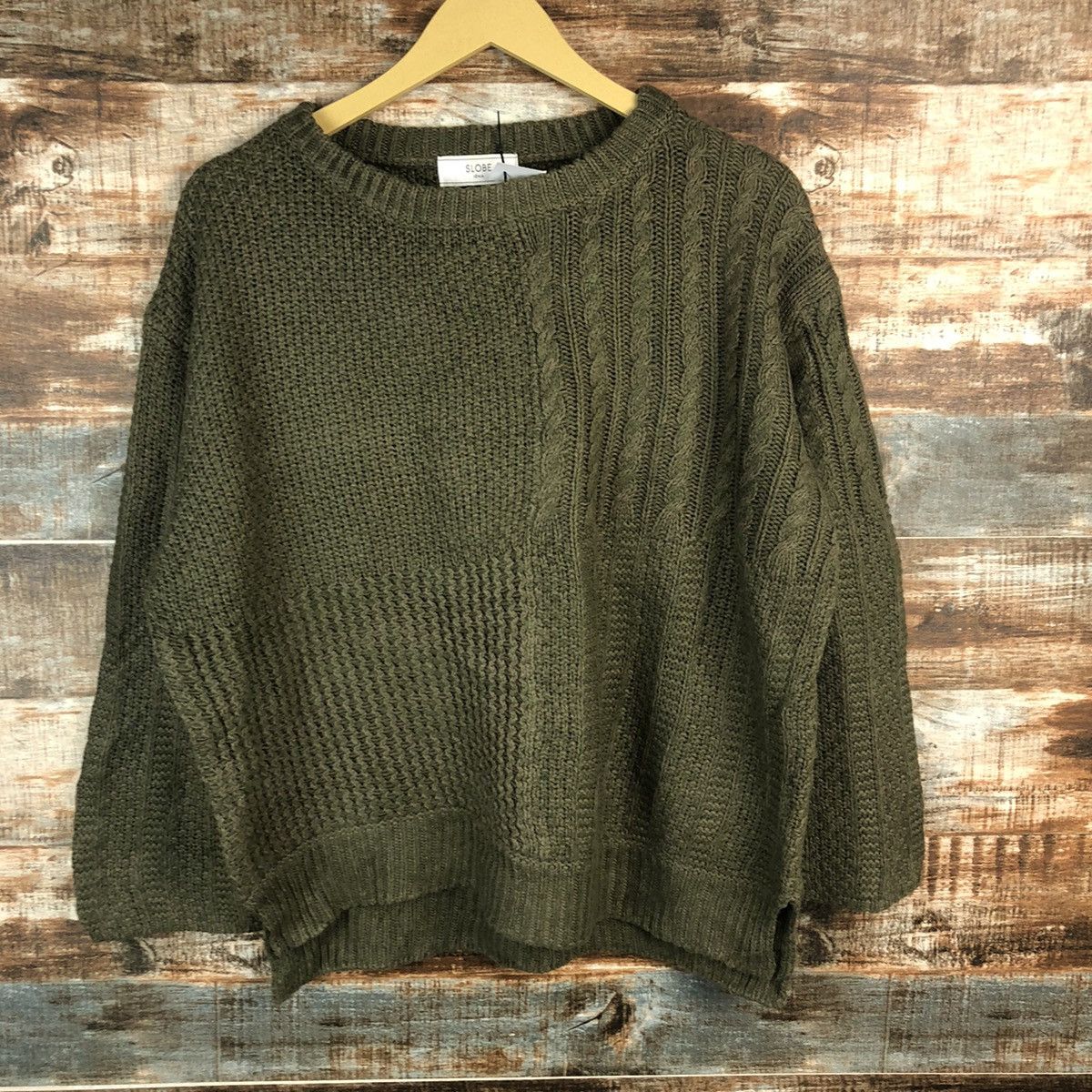 Homespun Knitwear Slobe Green vintage Knitwear #A1900 Size US M / EU 48-50 / 2 - 3 Thumbnail