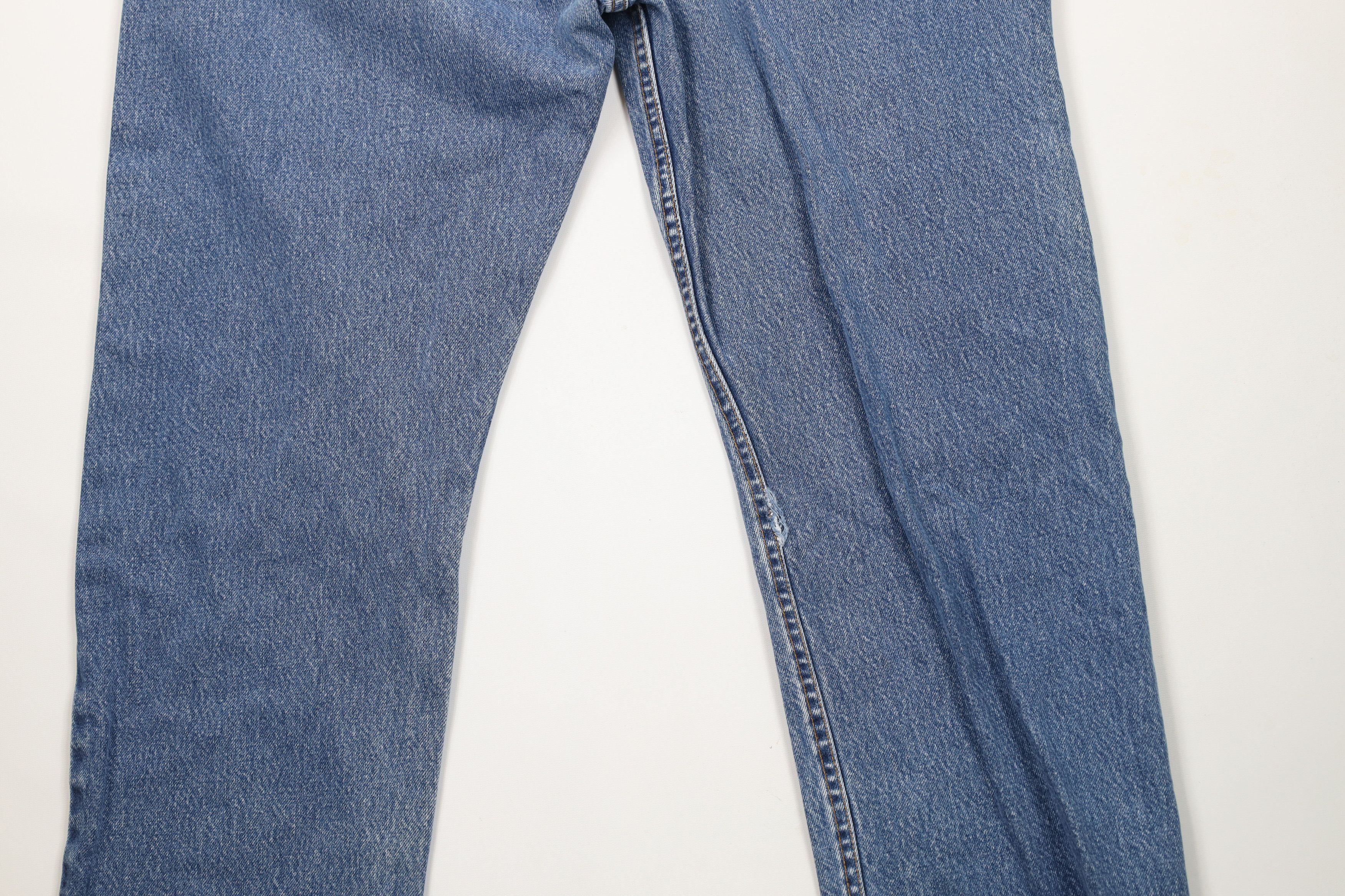 Levi's × Vintage Vintage Y2K 2001 Levis 505 Straight Leg Denim Jeans USA Size US 38 / EU 54 - 14 Thumbnail