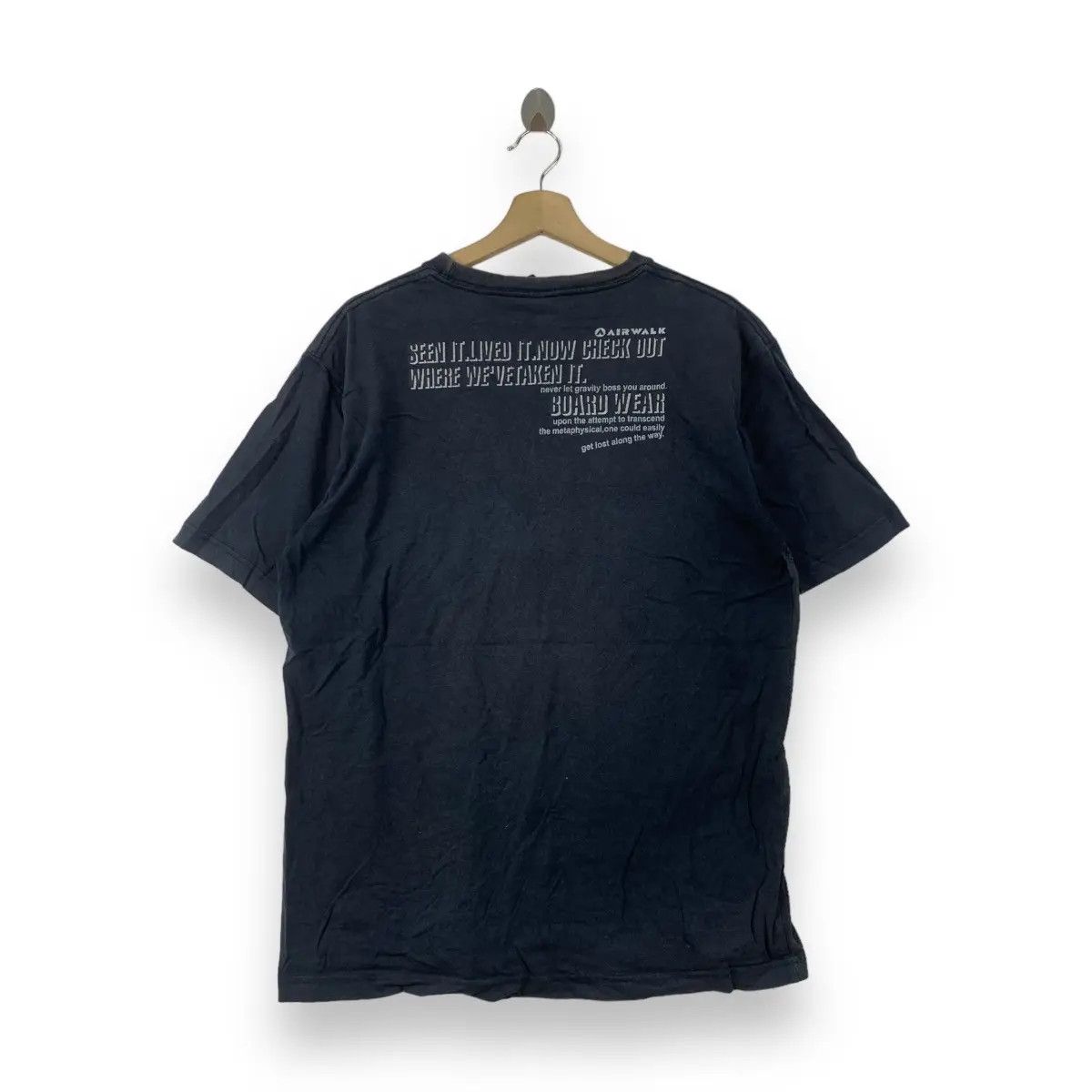 Airwalk Vintage AIRWALK SKATEBOARD Daily Dose Freedom Tee Shirt Size US L / EU 52-54 / 3 - 3 Thumbnail
