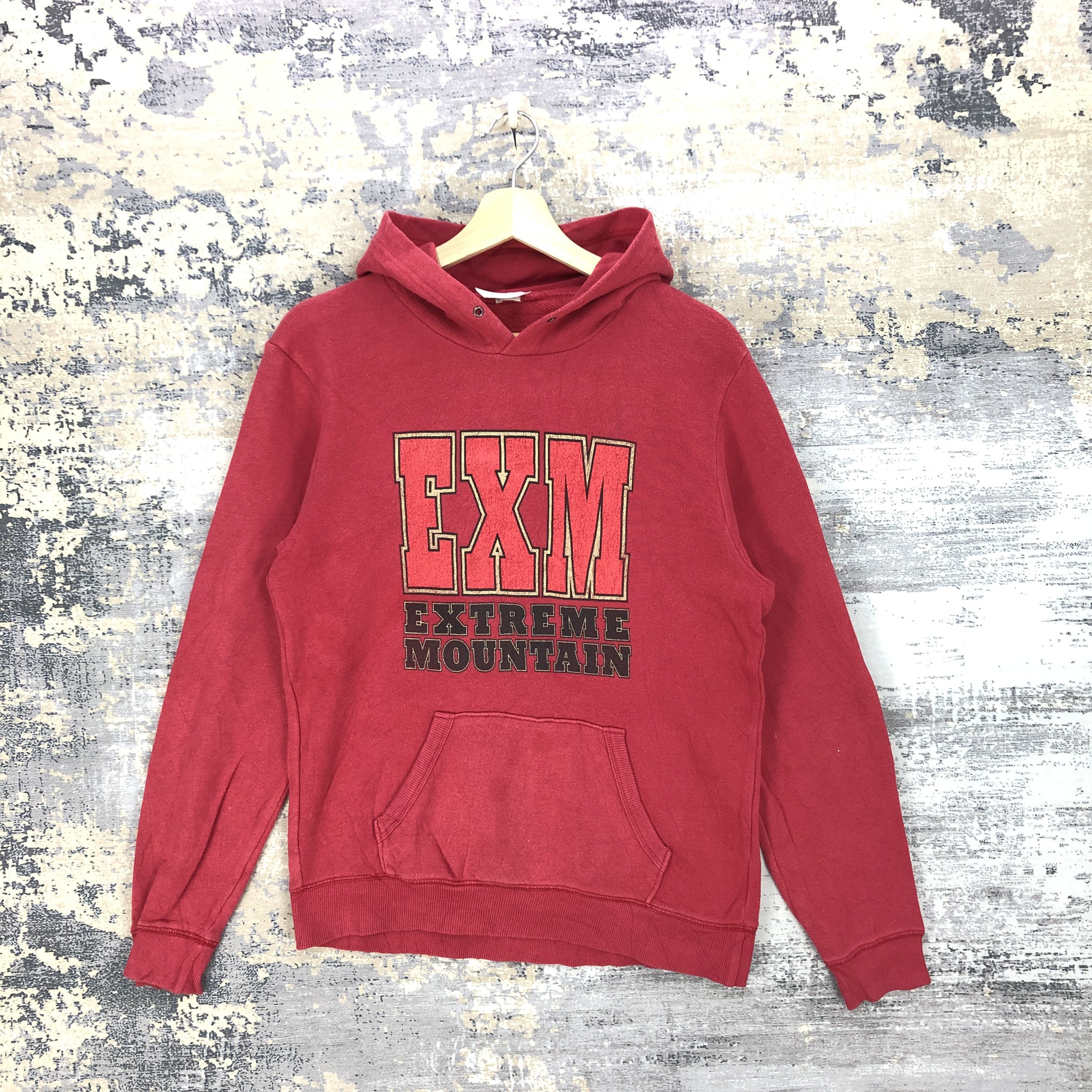Japanese Brand Vintage Y2K Extreme Mountain Hoodie Sweater Sweatshirt Size US M / EU 48-50 / 2 - 1 Thumbnail