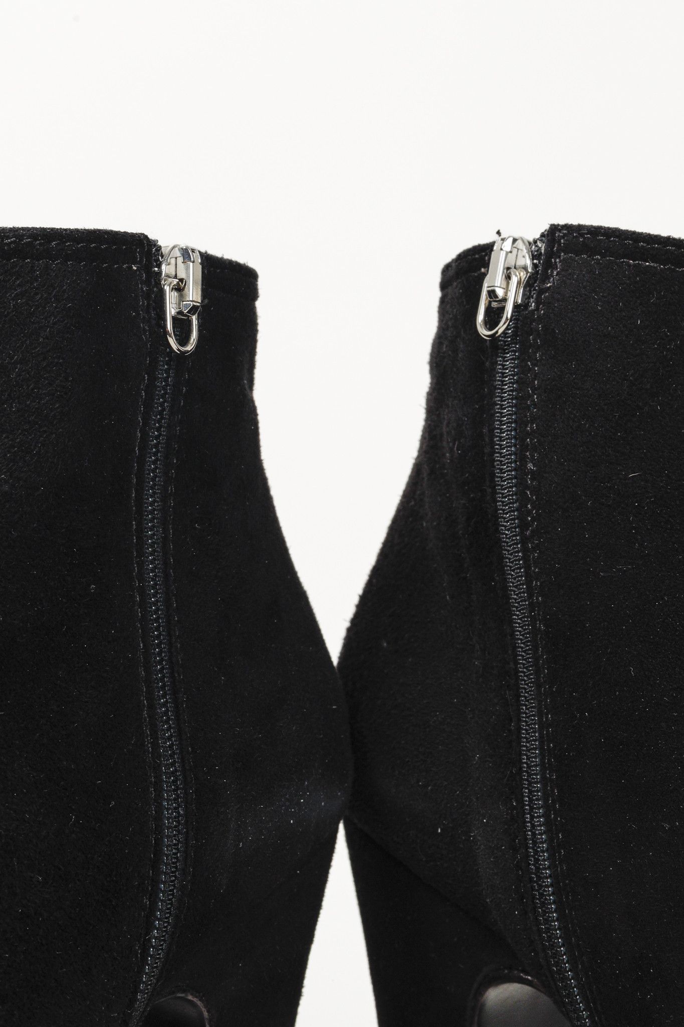 Miu Miu Miu Miu Black Suede Heel Bootie Size US 6.5 / IT 36.5 - 9 Thumbnail