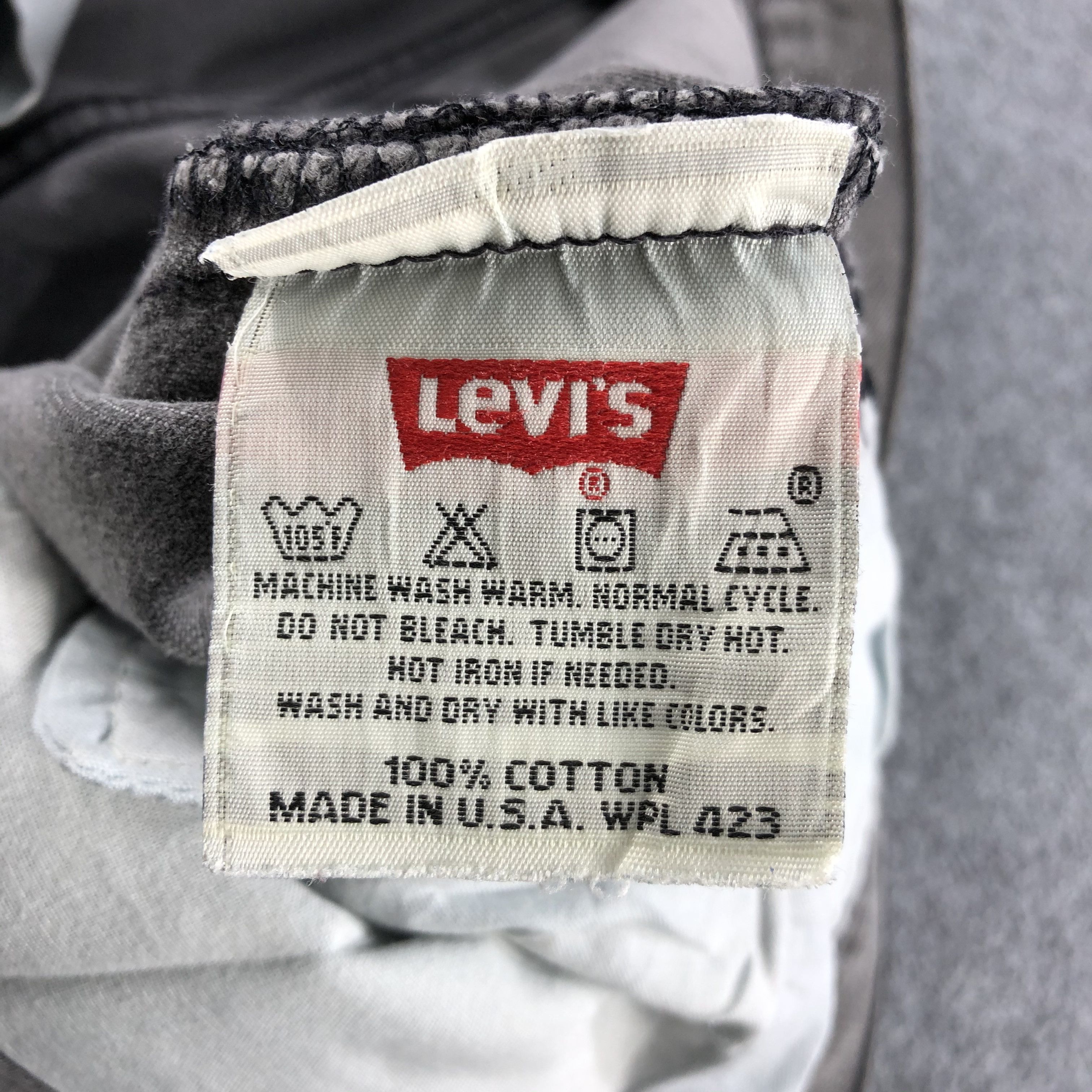 Levi's Vintage 90s Levis 501 Earth Tone Jeans-J1564 Size US 36 / EU 52 - 12 Thumbnail