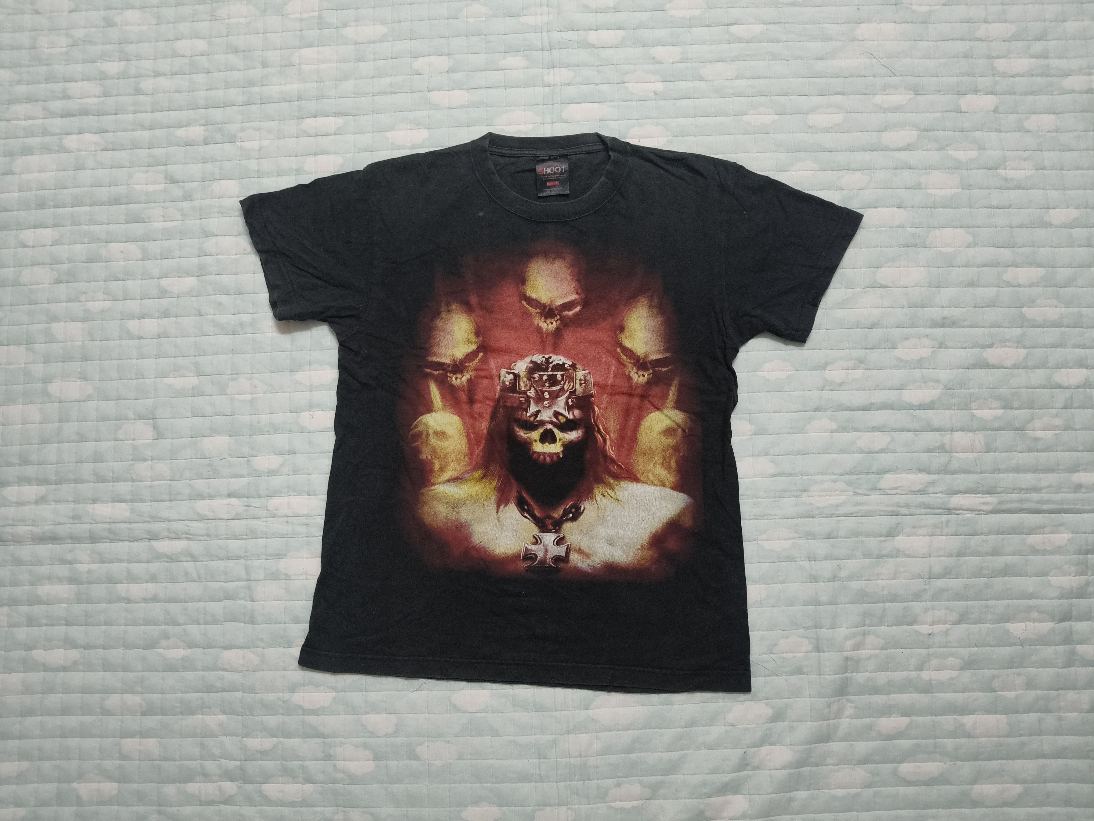 Vintage Vintage WWF "Triple H" Skull King Shrit Size US M / EU 48-50 / 2 - 1 Thumbnail