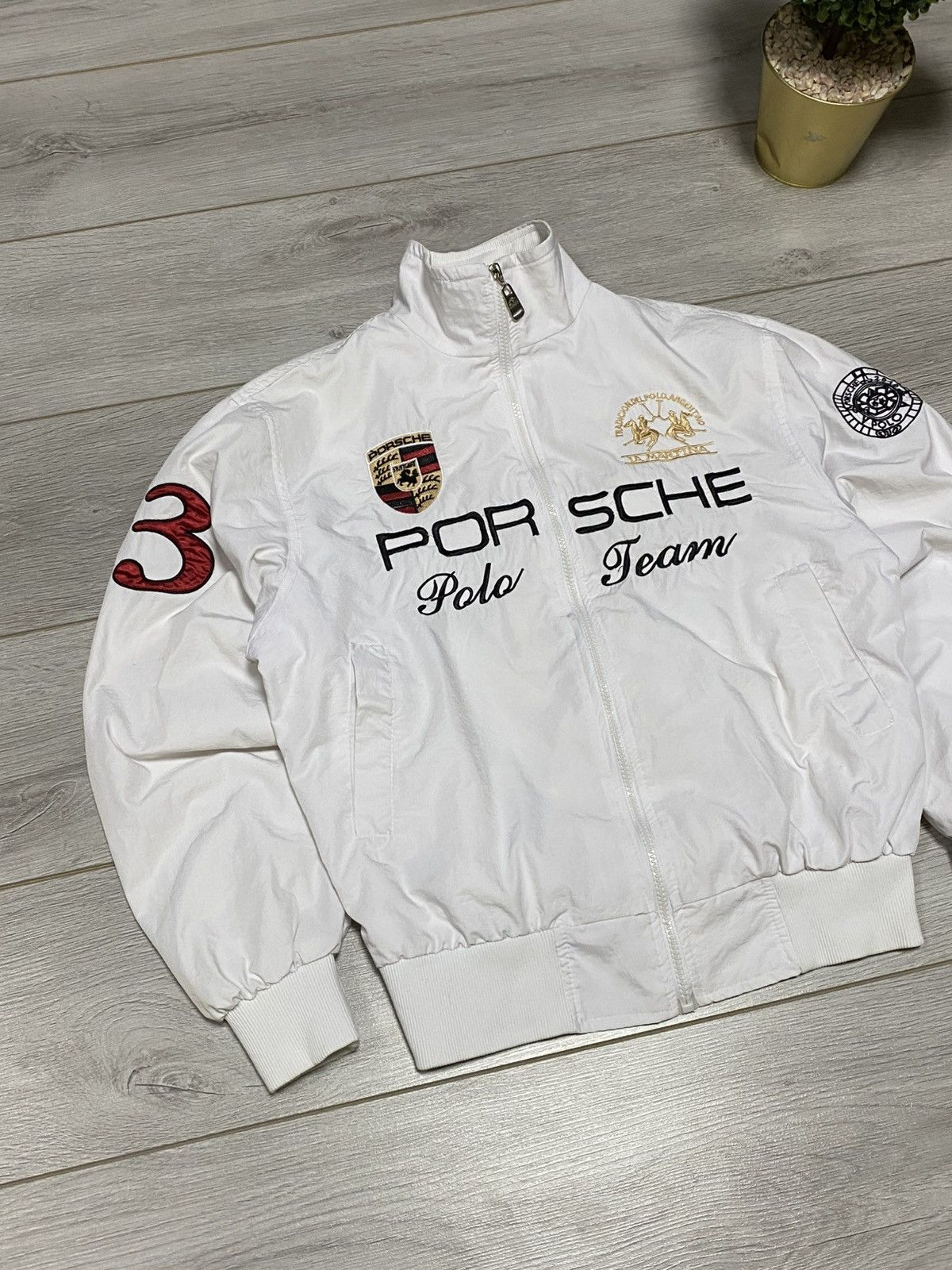 La Martina La Martina Porsche spell big logo windbreaker cropped eb0 Size US S / EU 44-46 / 1 - 5 Thumbnail