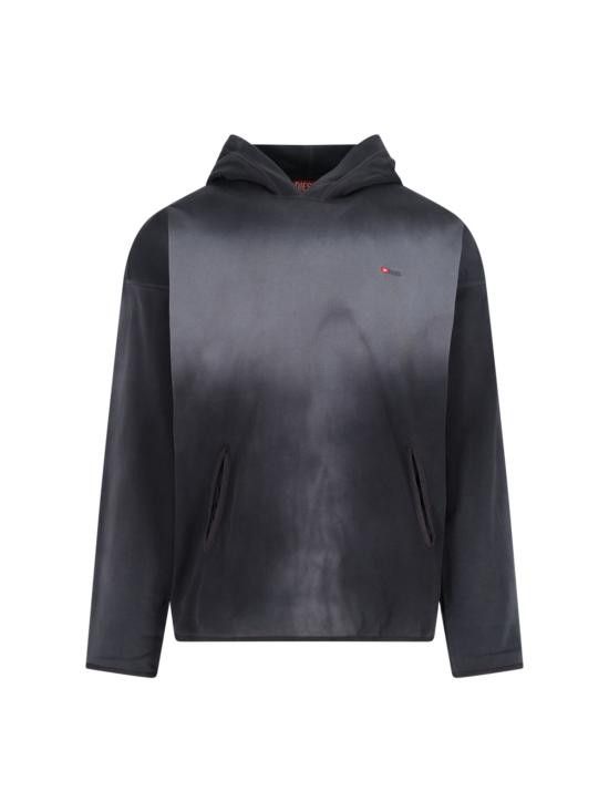 Diesel DIESEL Men Hoodies A19295 0PKAM 9XX Black Size US L / EU 52-54 / 3 - 1 Thumbnail