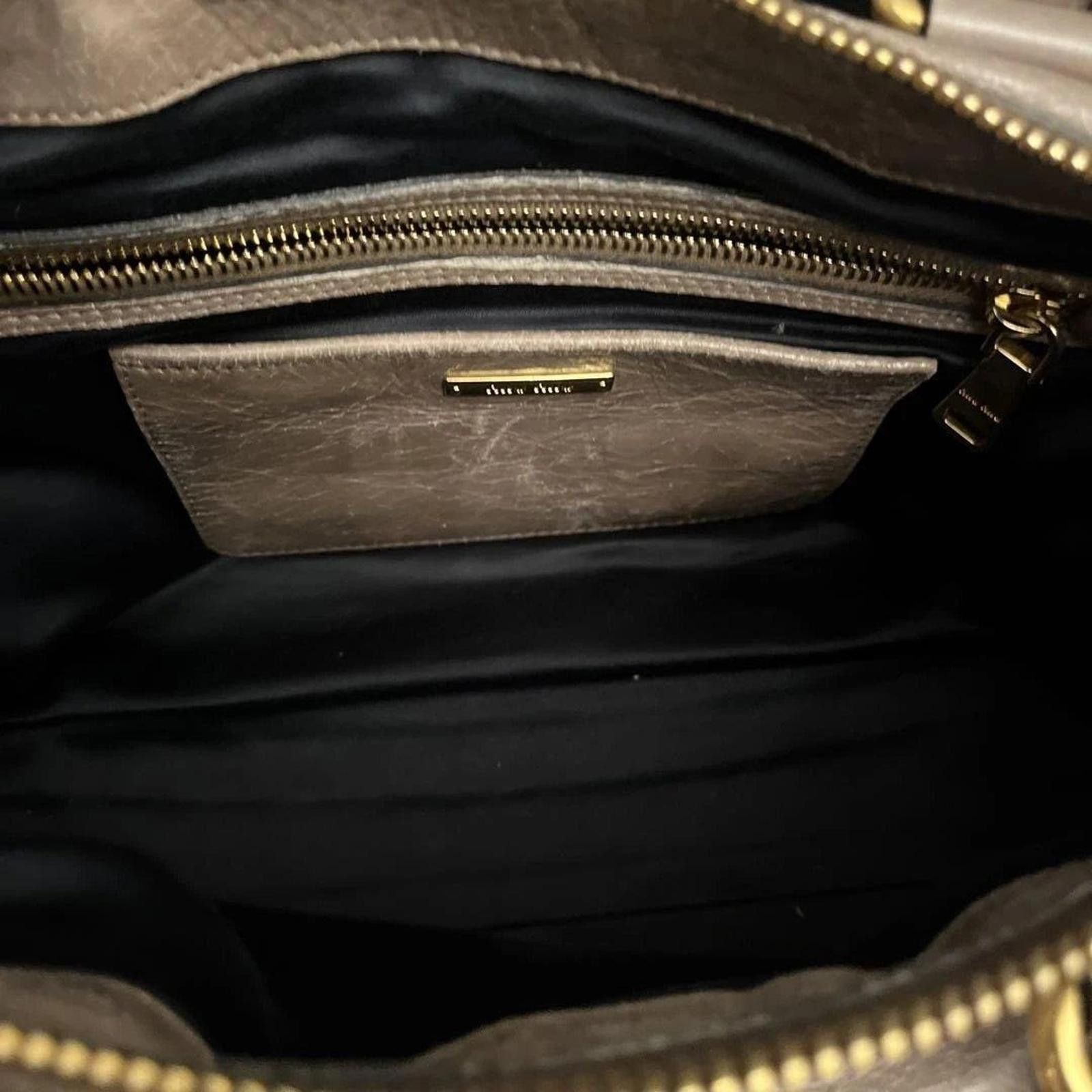 Miu Miu Miu Miu - Taupe Leather Handbag Gold Hardware Size ONE SIZE - 8 Thumbnail