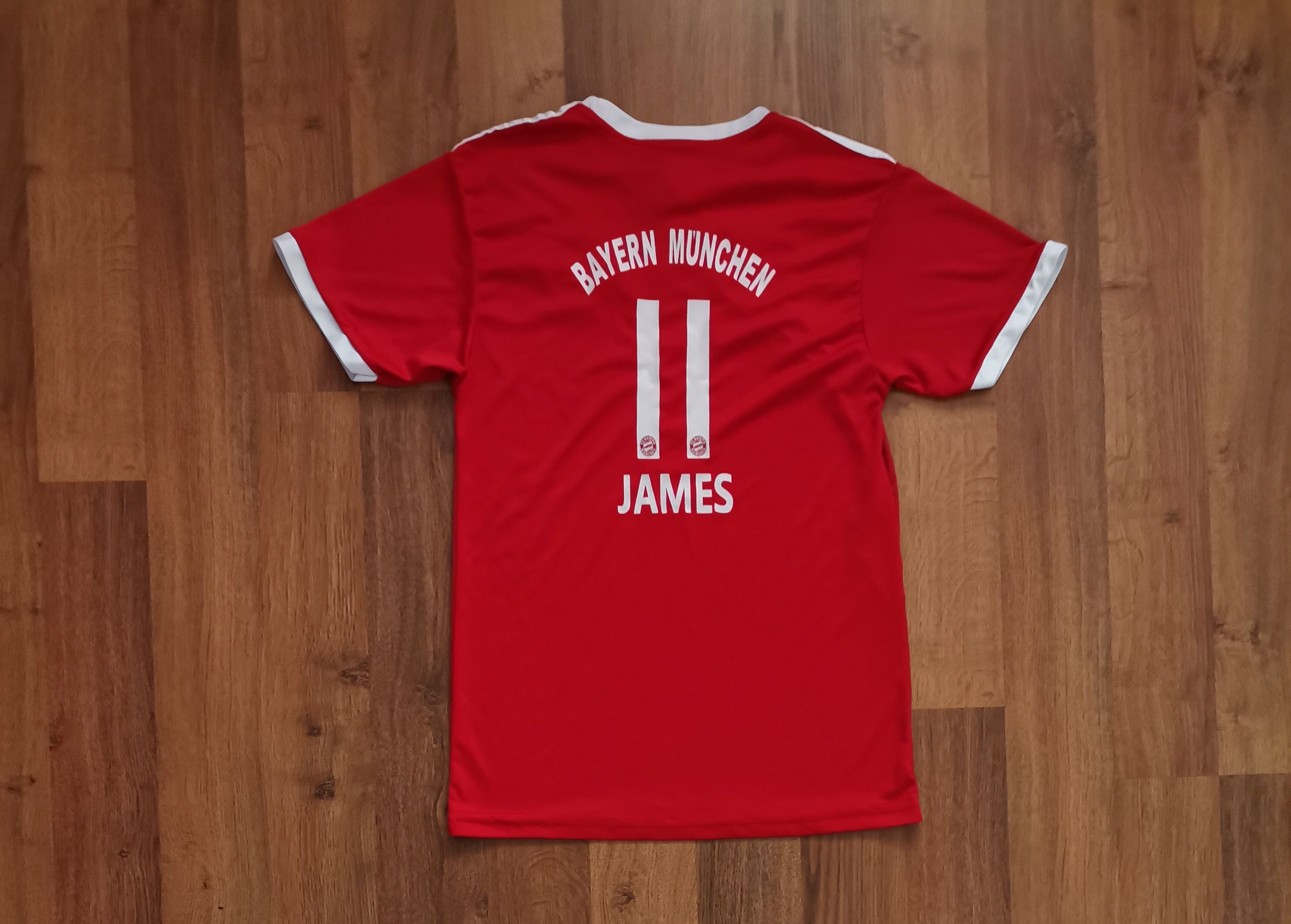 Adidas Adidas Bayern Munchen 11 James Football Jersey Size US XS / EU 42 / 0 - 4 Thumbnail