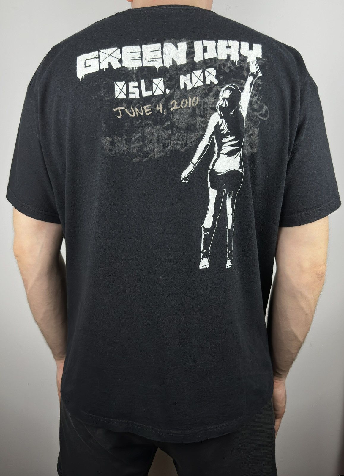 Band Tees Green Day Rock Band Graphic T Shirt Tee Size US L / EU 52-54 / 3 - 4 Thumbnail