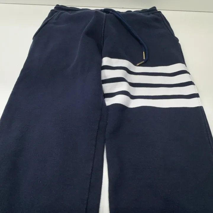 Thom Browne Thom Browne Classic Striped Sport Pants for Men -2507 Size US 26 / EU 42 - 1 Thumbnail