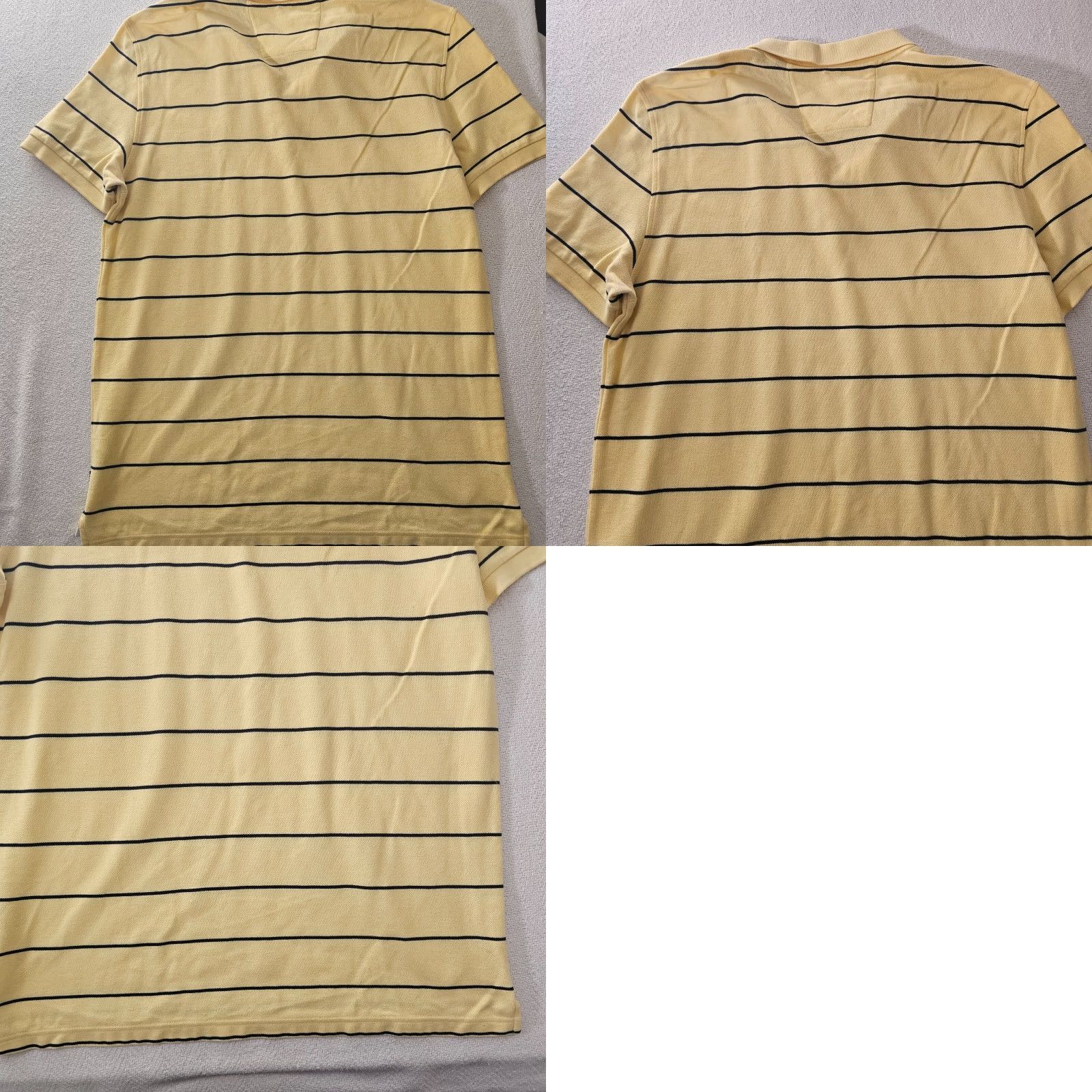 Nautica Nautica Polo Shirt Men's XL Yellow Striped Classic Fit Performance Deck Golf Polo Size US XL / EU 56 / 4 - 8 Thumbnail