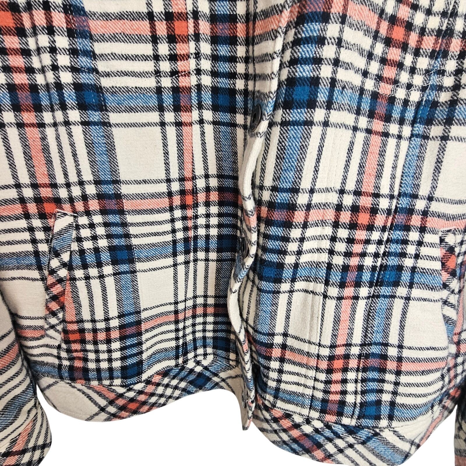 Torrid Torrid Womens Plaid Sherpa Collar Trucker Jacket Plus Sz 2X Size XXL / US 16-18 / IT 52-54 - 3 Thumbnail