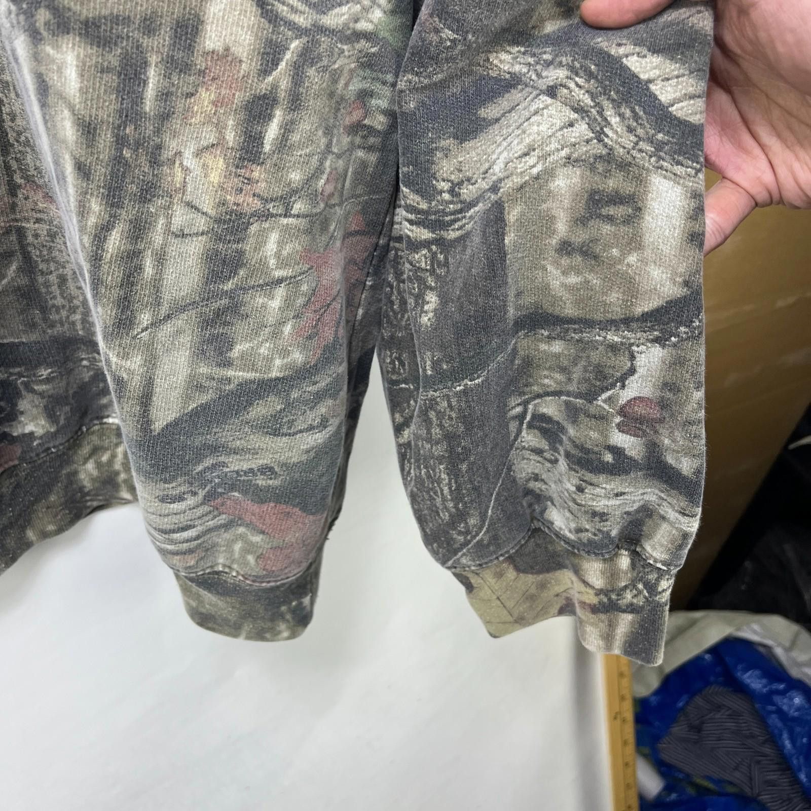 Jerzees Vintage Real Tree Camo Sweatshirt 2XL Size US XXL / EU 58 / 5 - 4 Thumbnail