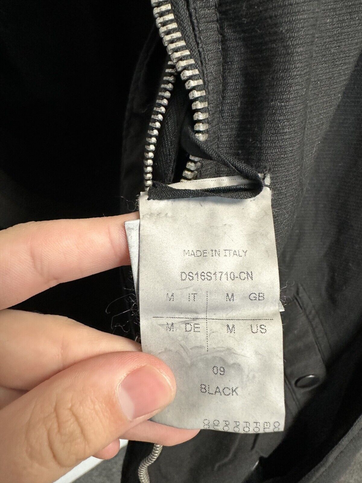 Rick Owens Rick Owens DRKSHDW Zip Up Bomber MA-1 Jacket Size M Size US M / EU 48-50 / 2 - 13 Thumbnail
