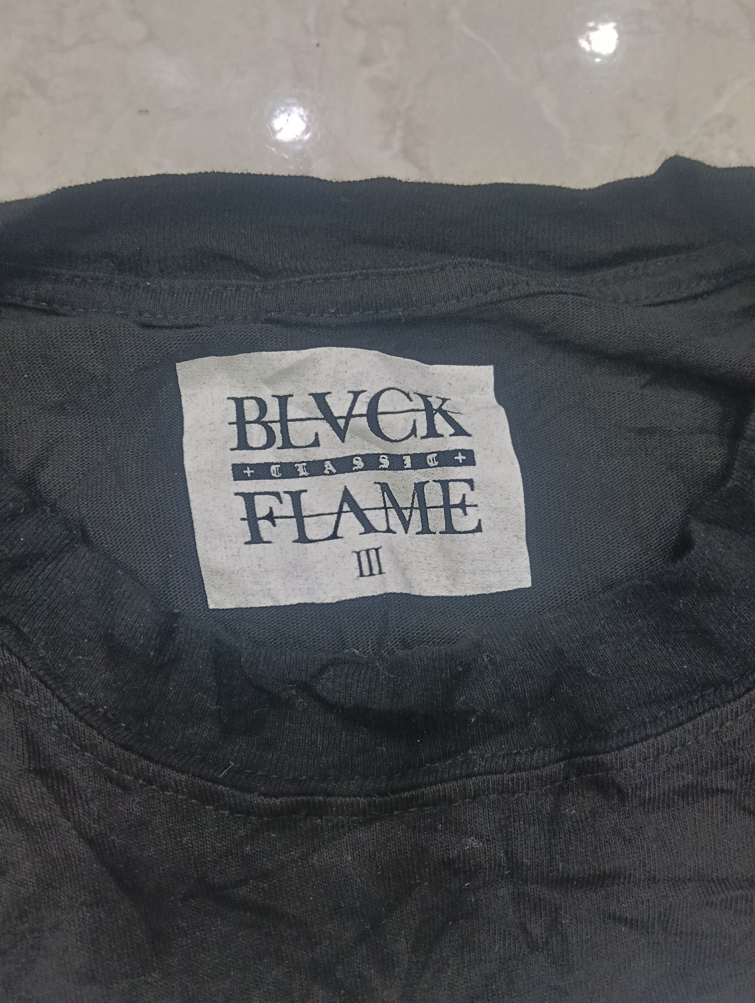 Japanese Brand Black Flame The Classic Tee Size US M / EU 48-50 / 2 - 5 Thumbnail